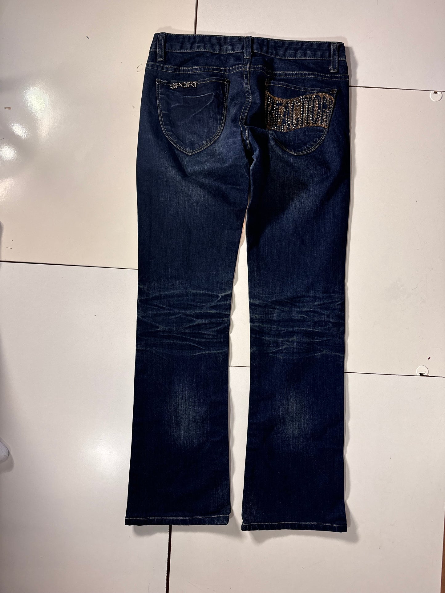 Lågmidjade jeans stl: XS