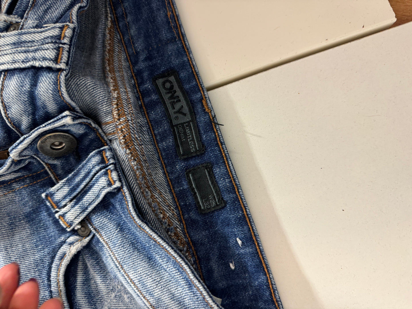 Lågmidjade jeans stl: XXS