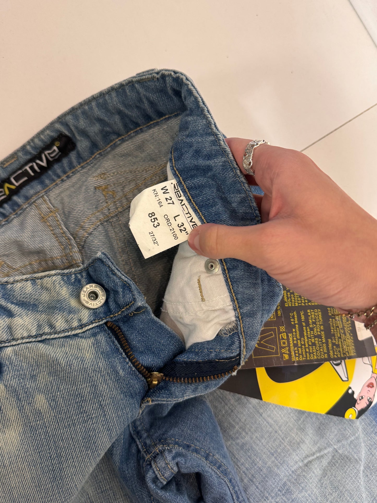 Lågmidjade jeans stl: XXXS