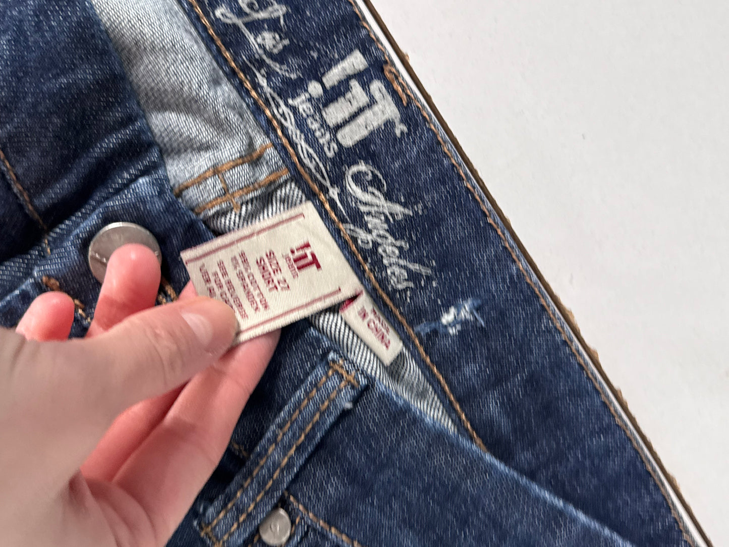 Lågmidjade jeans stl: XS