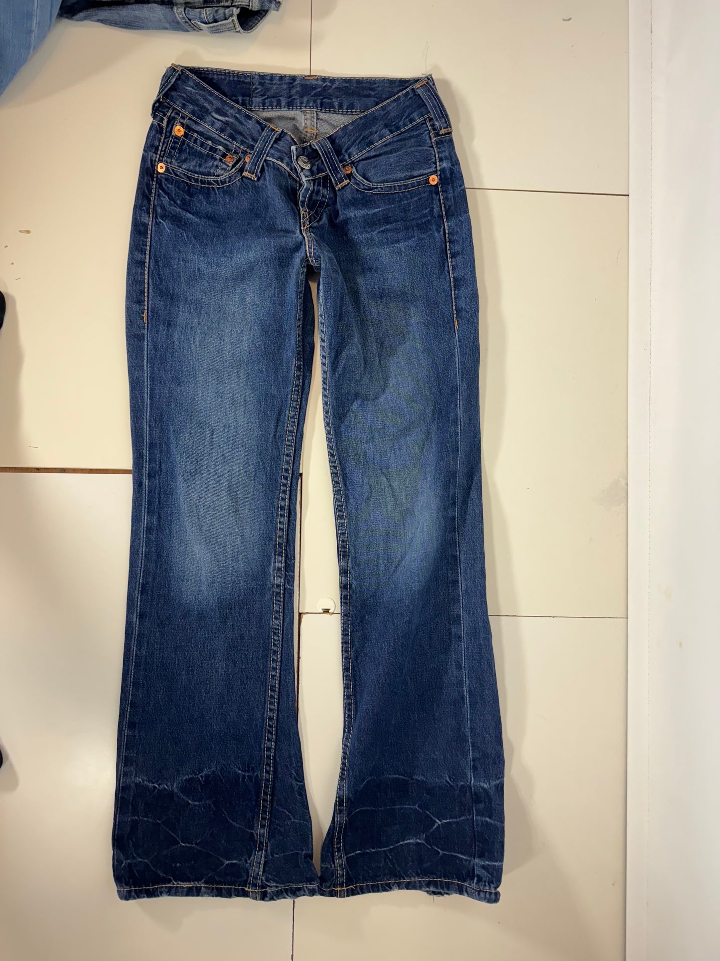 Lågmidjade jeans stl: S