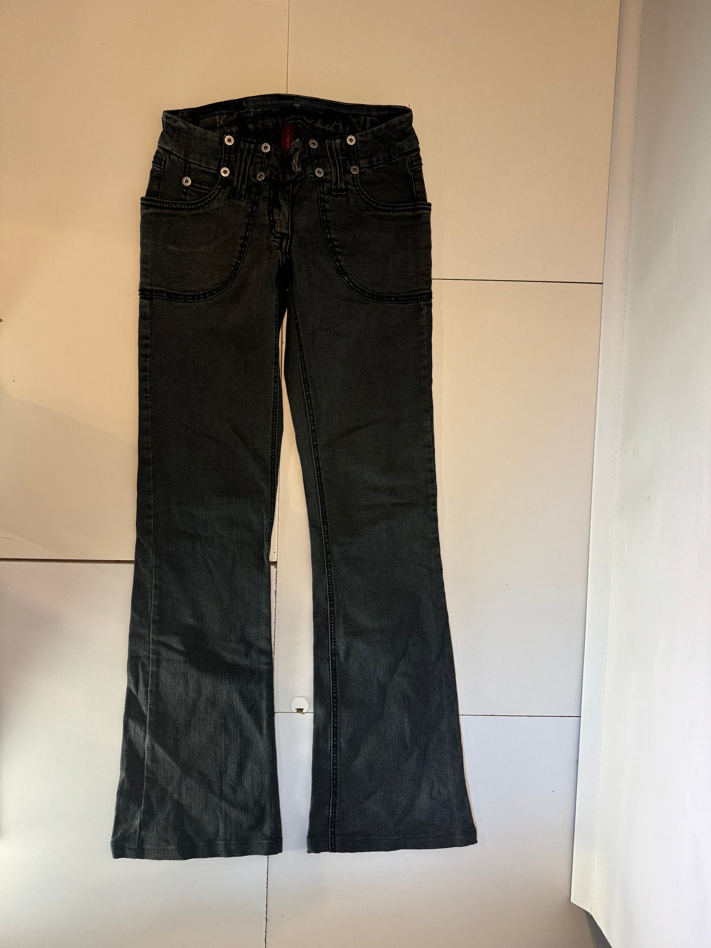 Lågmidjade jeans–stl: XXS/XS