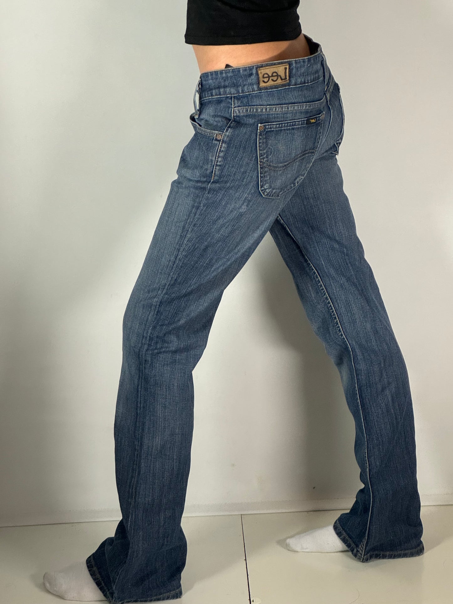 Lågmidjade jeans stl: M