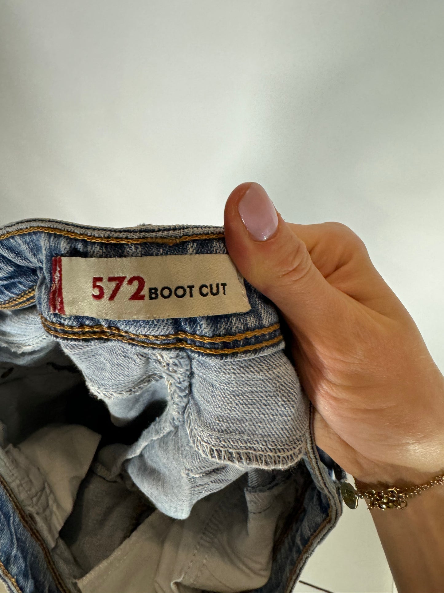 Lågmidjade jeans stl: S