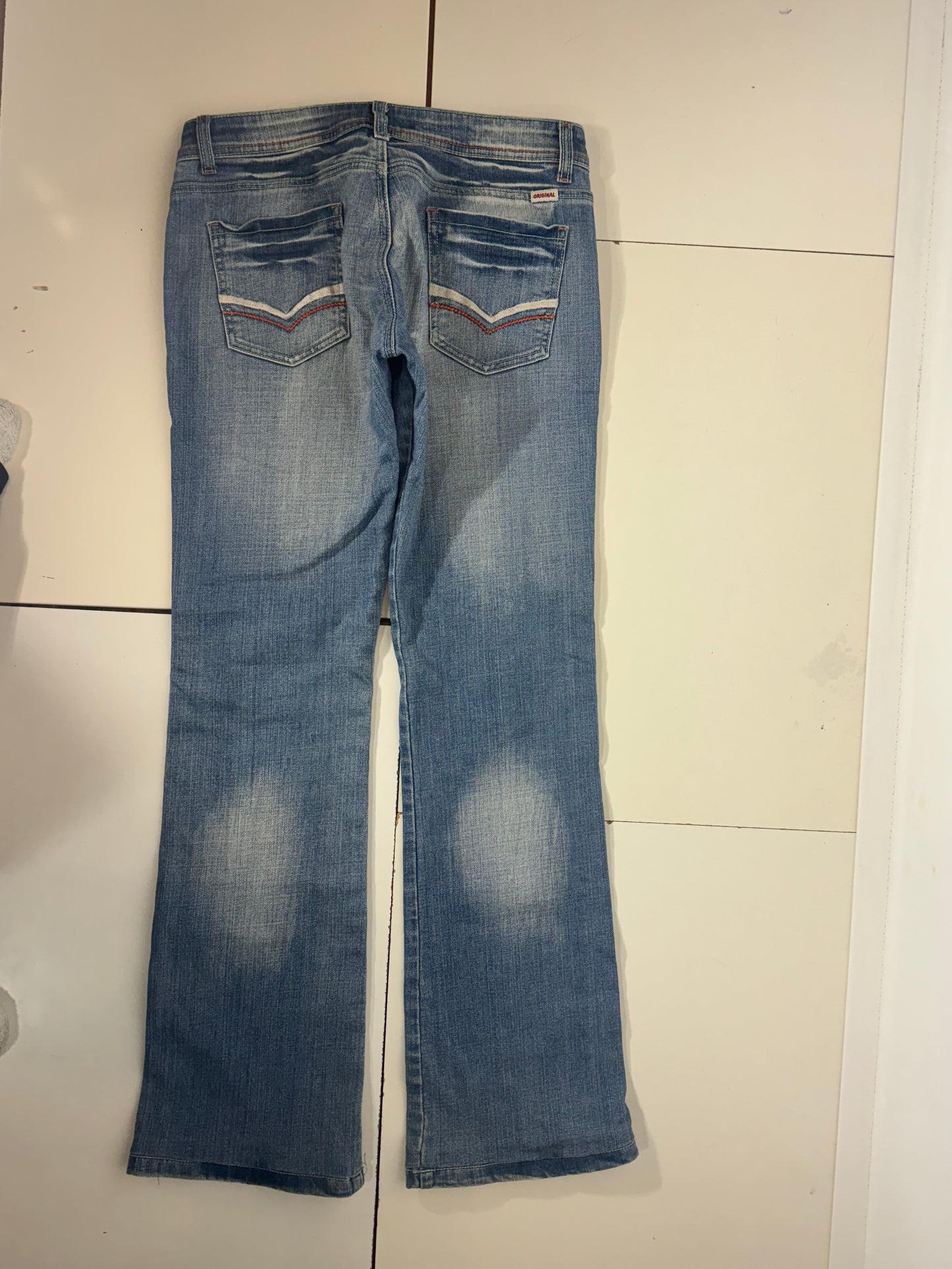Lågmidjade byxor stl: S