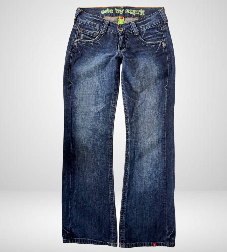 Lågmidjade jeans–stl: XS