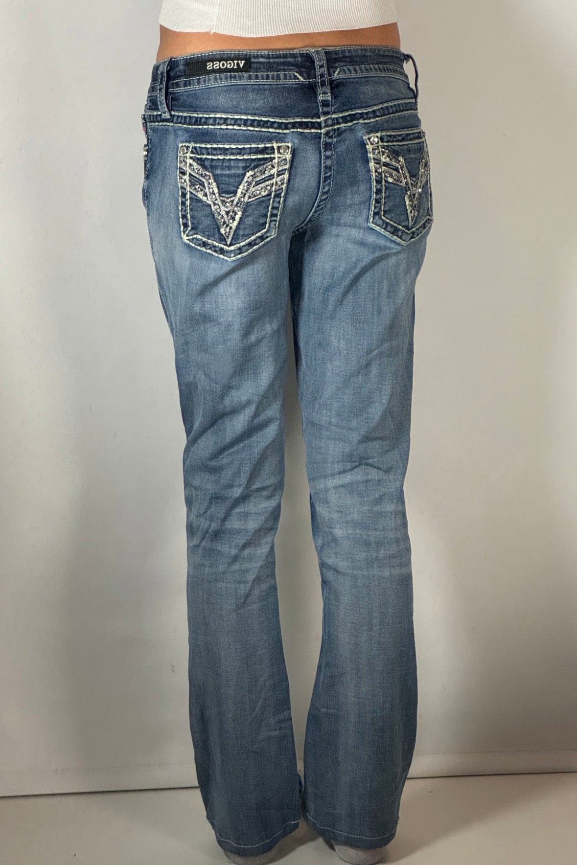 Lågmidjade jeans stl: XS