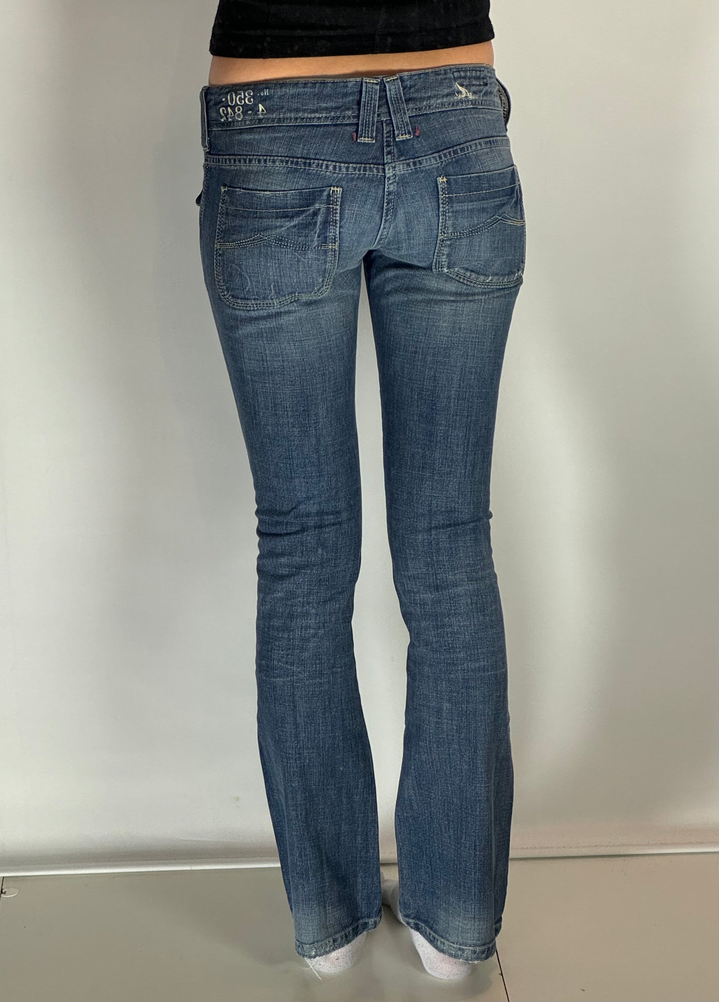 Lågmidjade jeans stl: XS