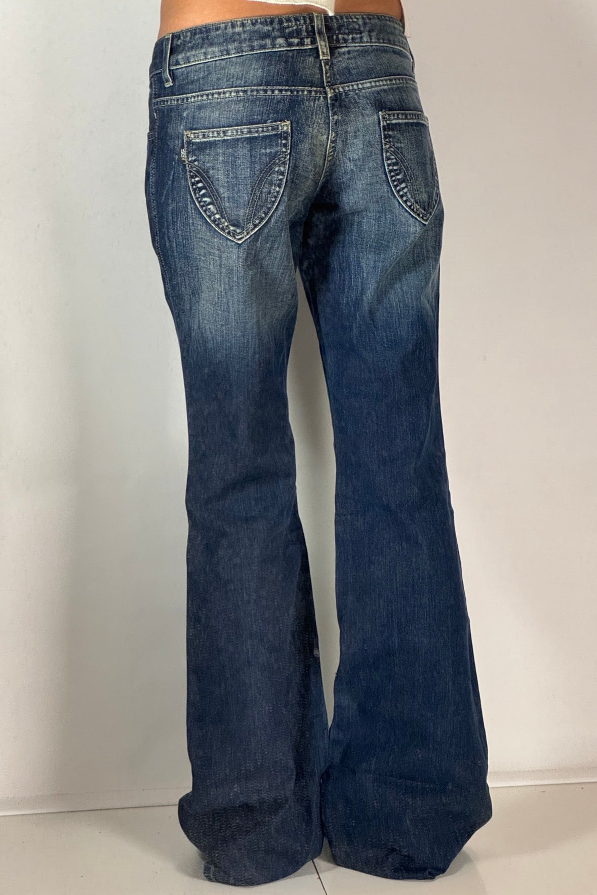 Lågmidjade jeans stl: S