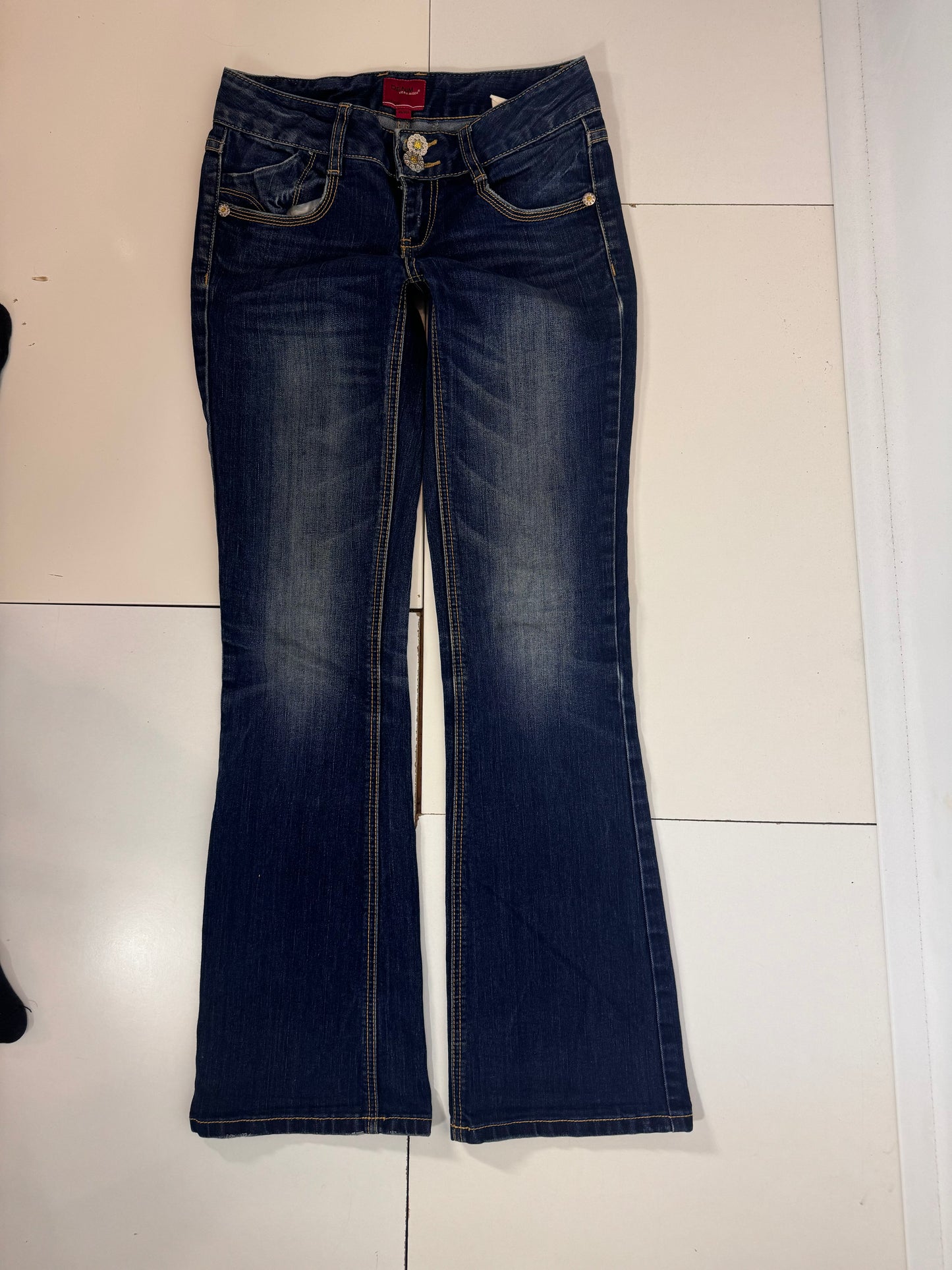 Lågmidjade jeans stl: XS