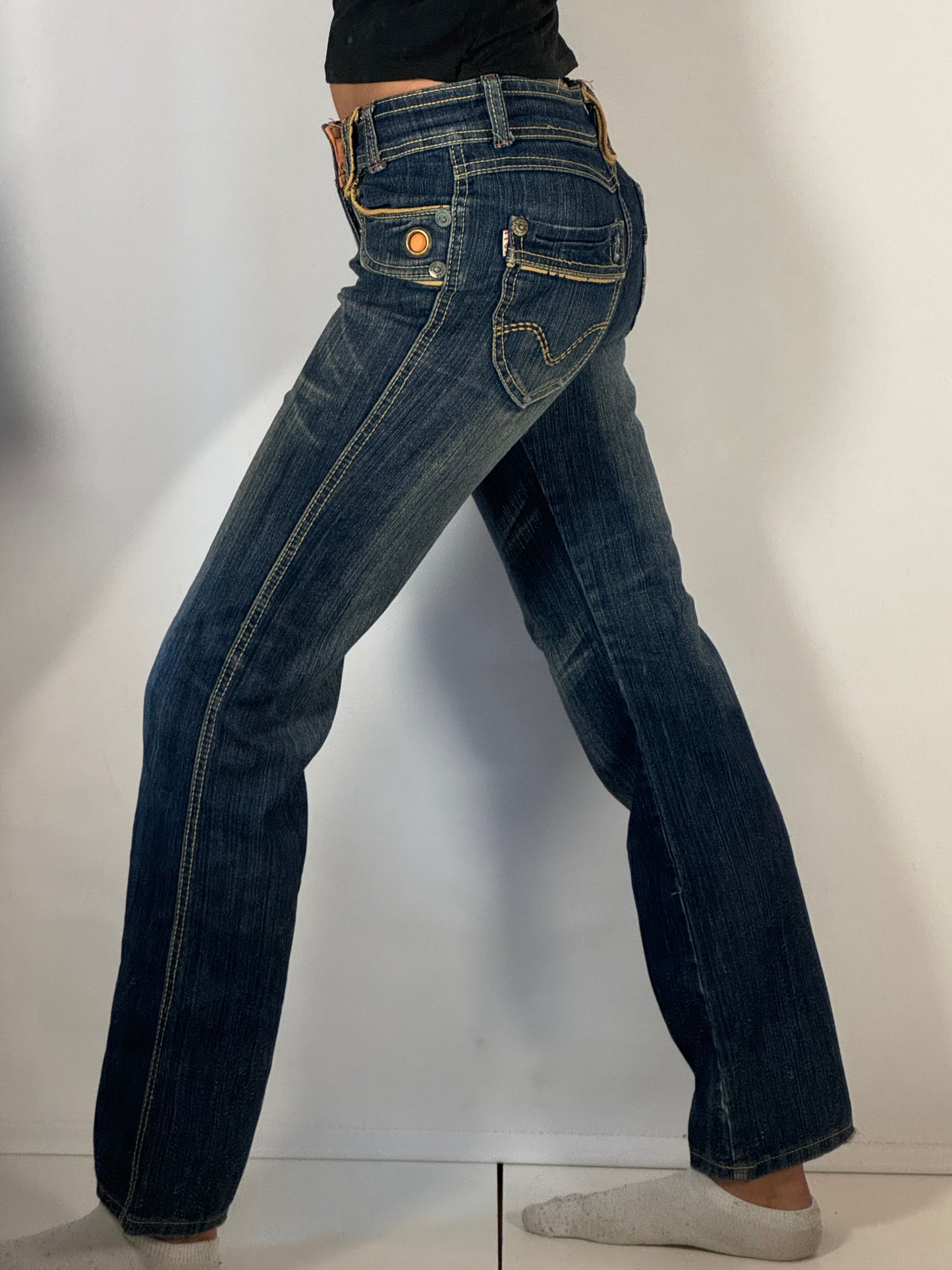 Lågmidjade jeans stl: XS