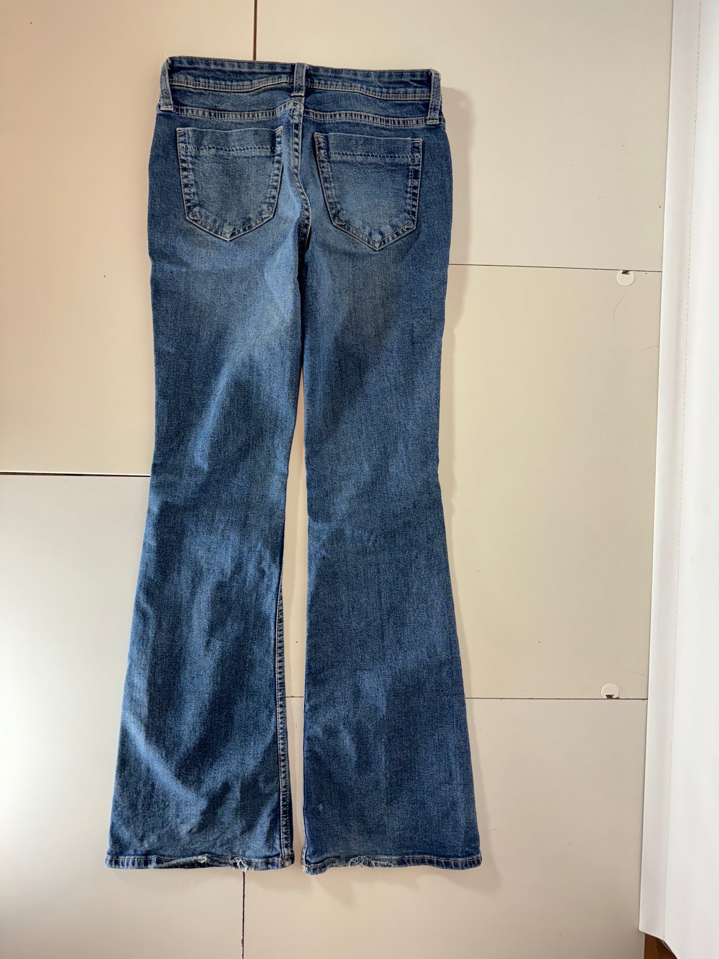 Lågmidjade jeans–stl: XS