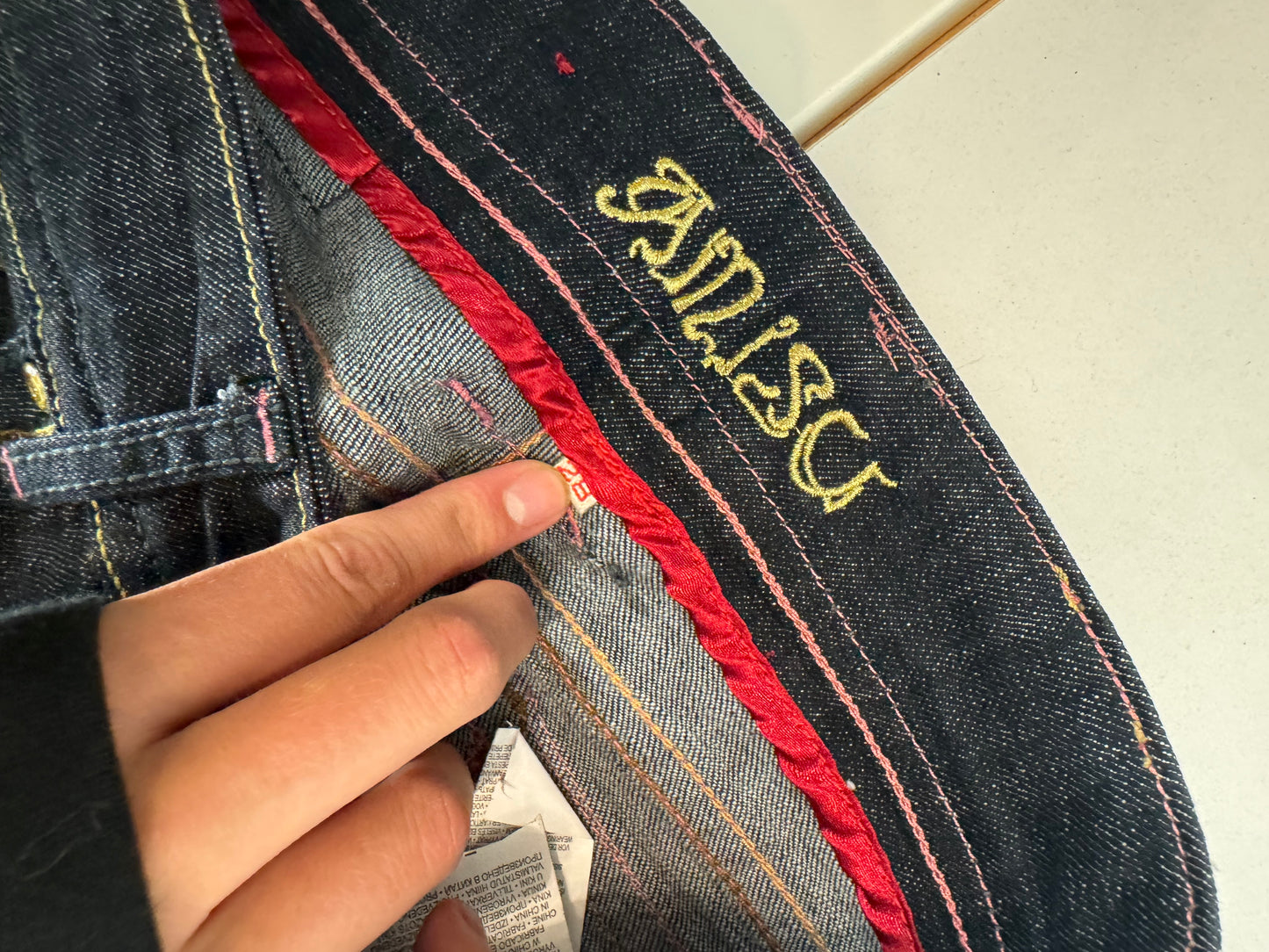 Lågmidjade jeans stl: S
