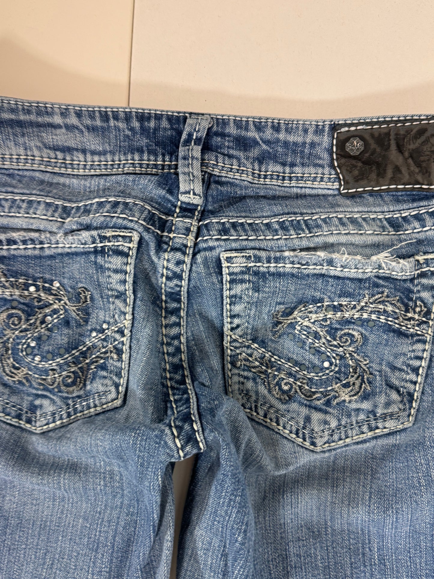 Lågmidjade jeans stl: XS