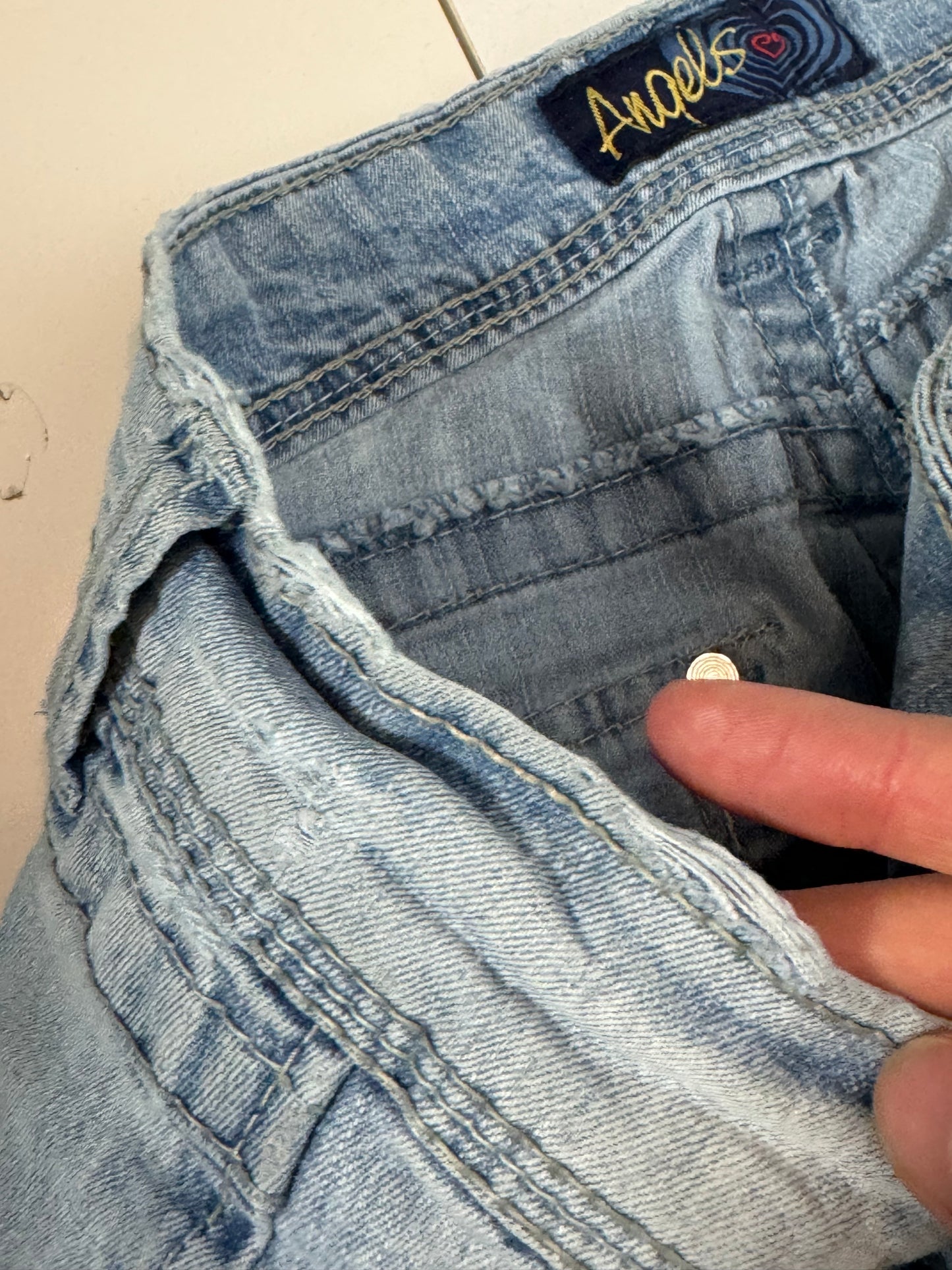 Lågmidjade jeans stl: S