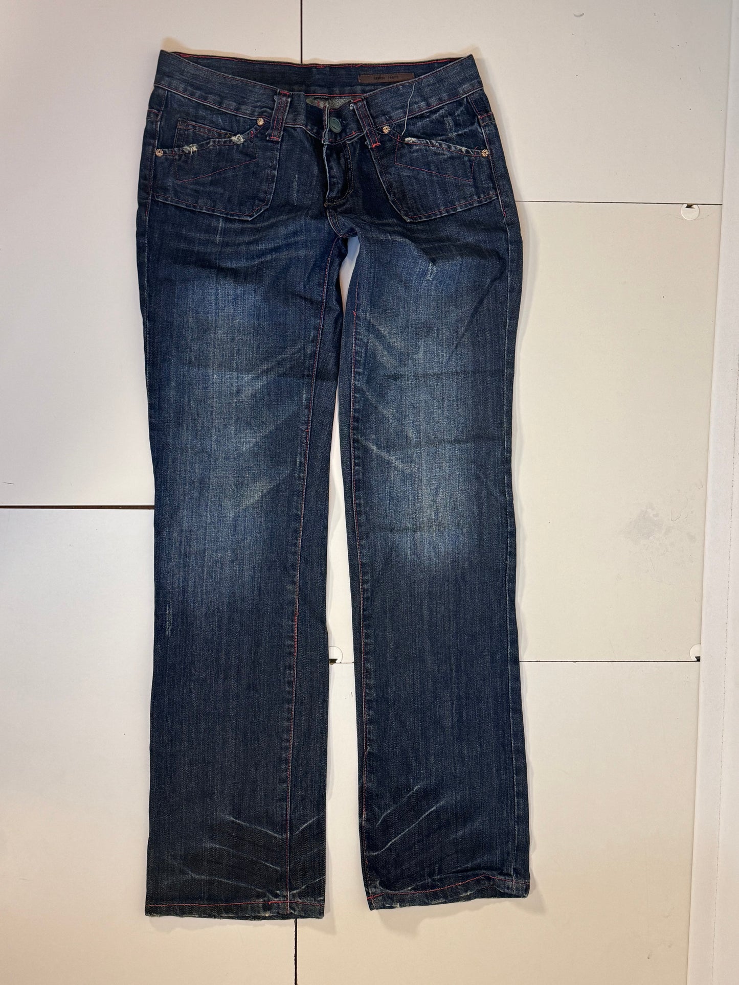 Lågmidjade jeans stl: S