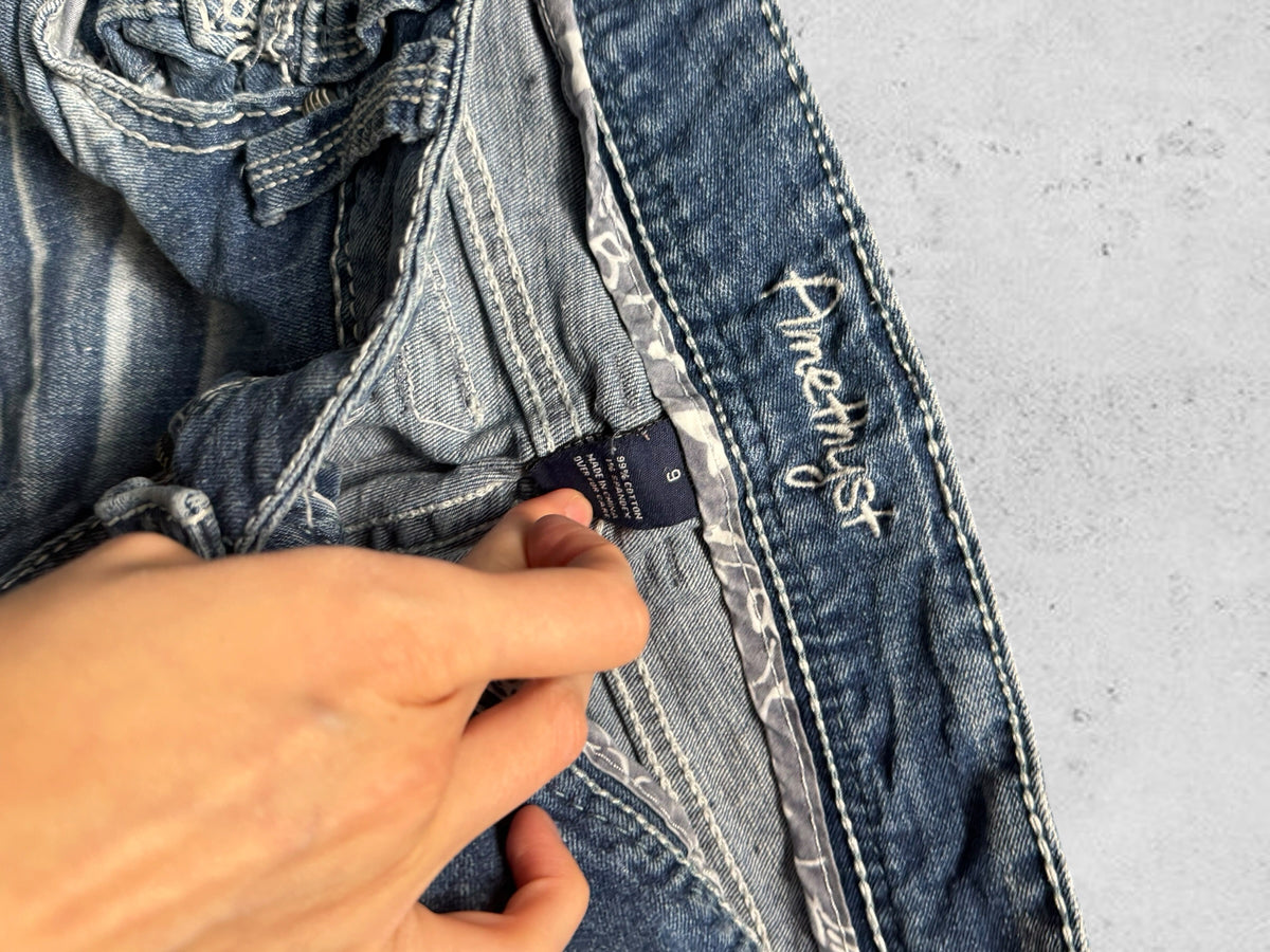 Lågmidjade jeans stl: M