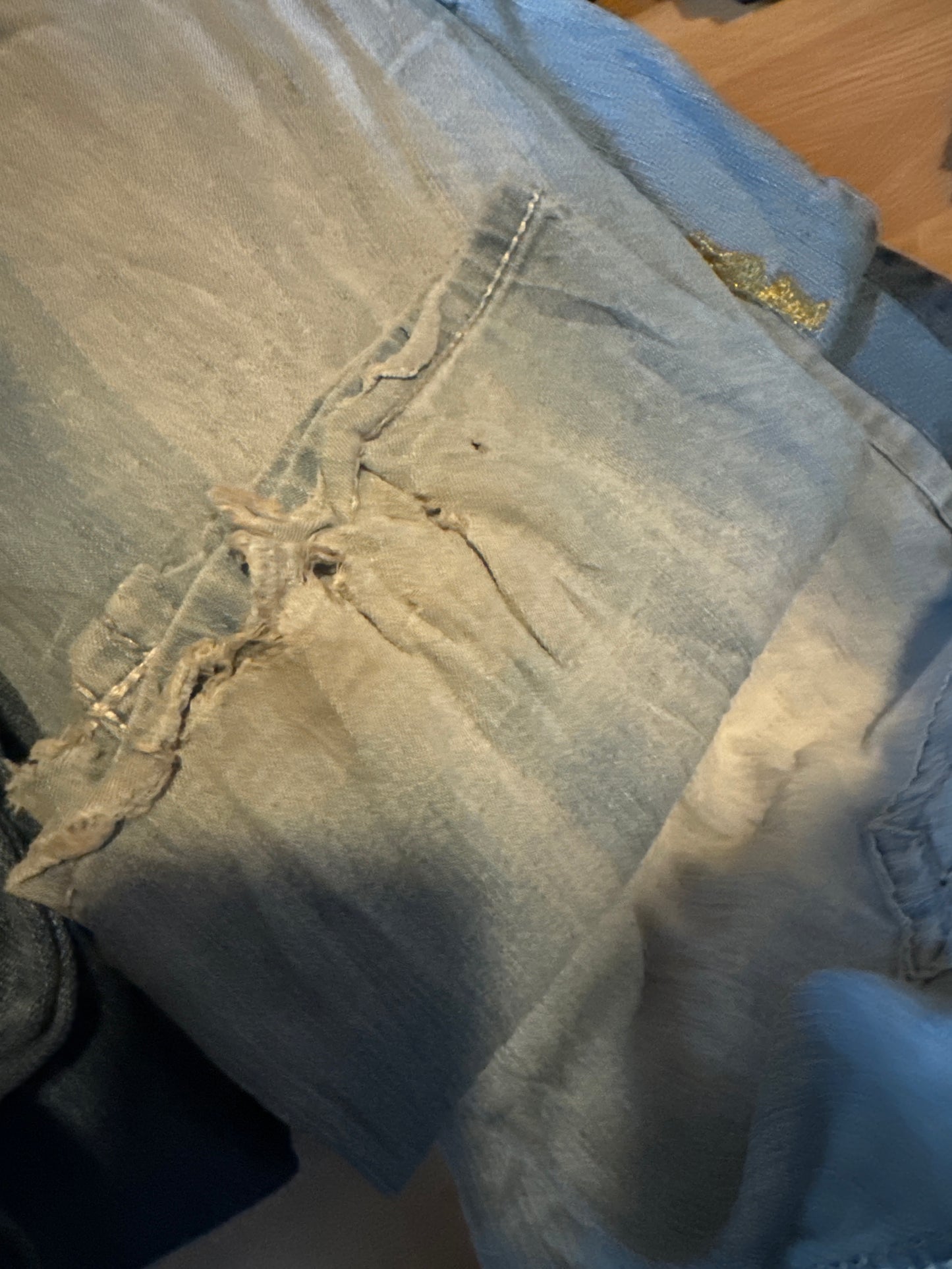 Lavtaljede jeans str: M