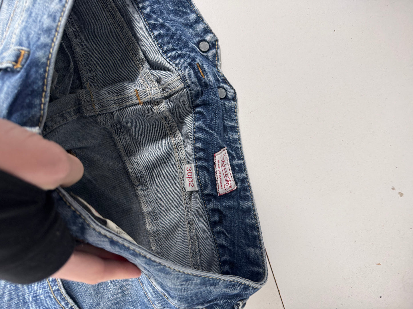 Lågmidjade jeans stl: S/M