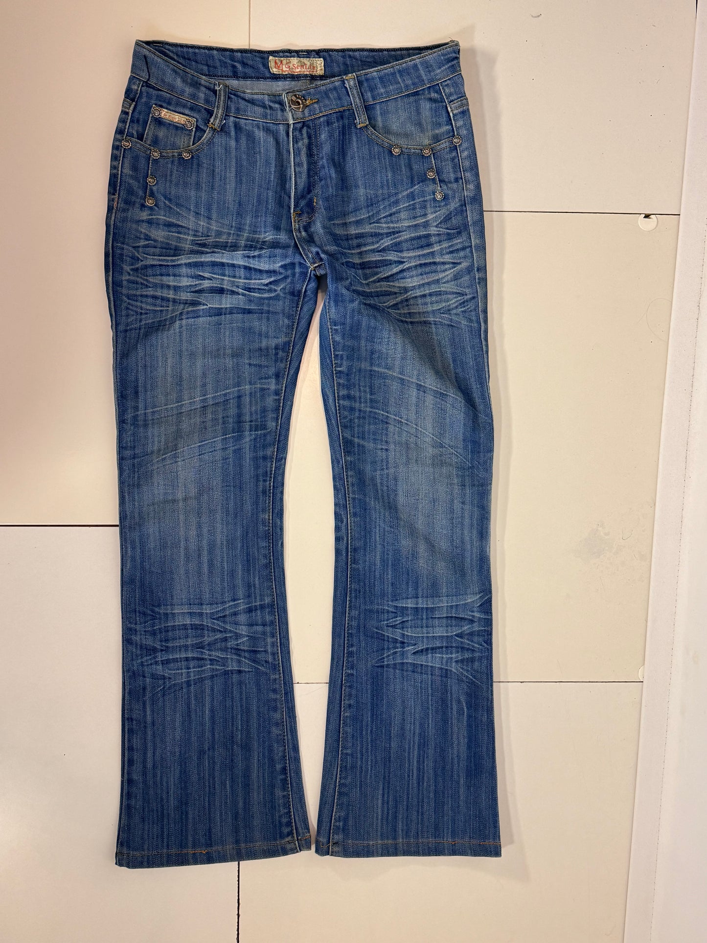 Lågmidjade jeans stl: S