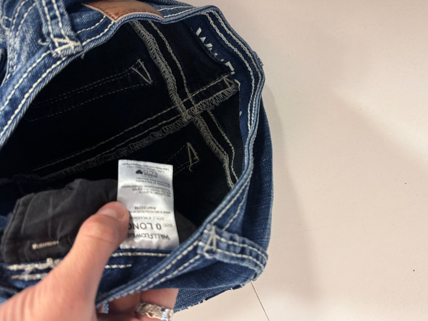 Lågmidjade jeans stl: XXS