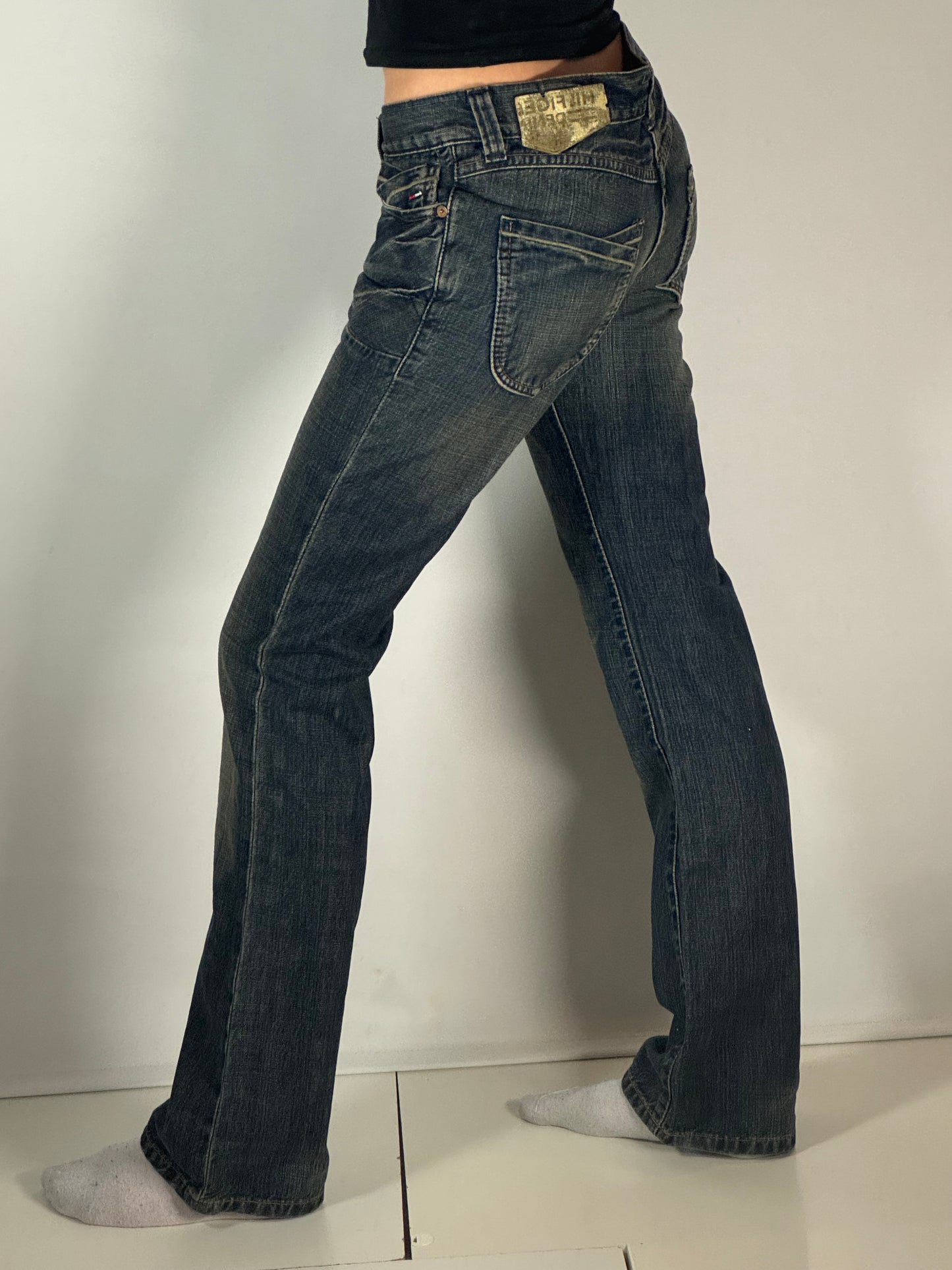 Lågmidjade jeans stl: S