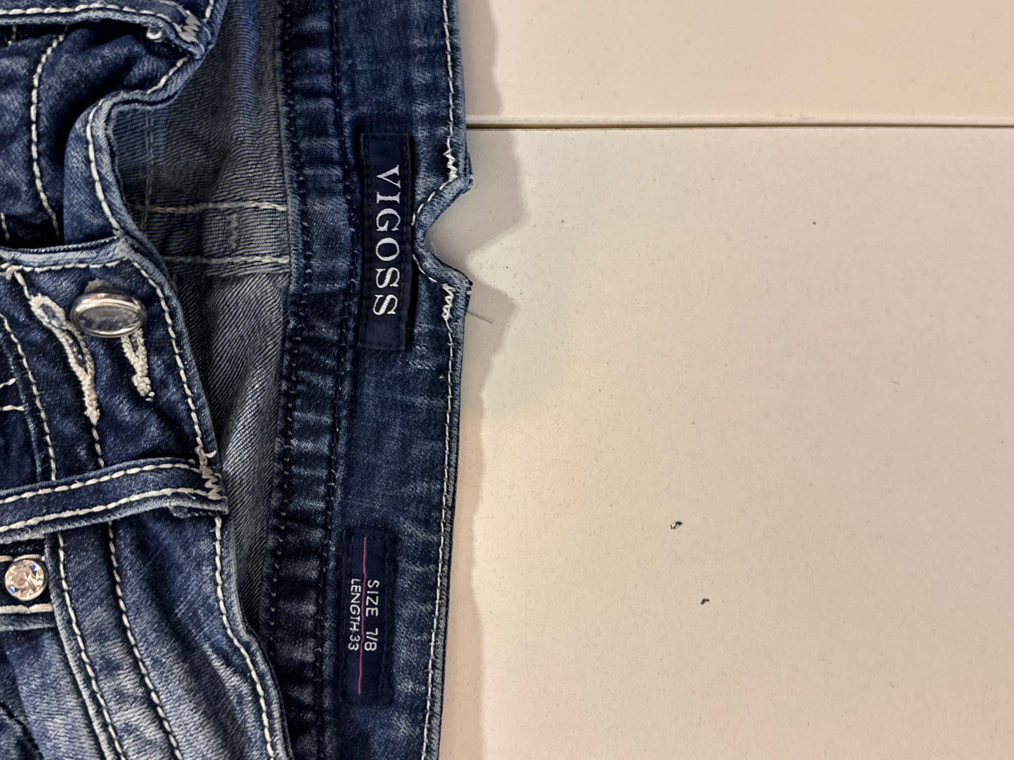 Lågmidjade jeans stl: S