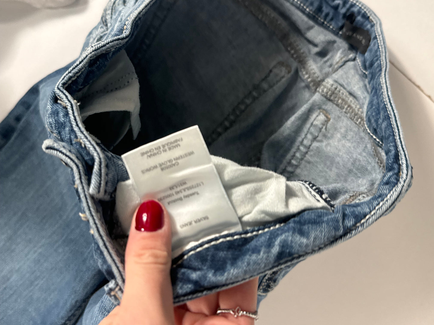 Lågmidjade jeans stl: