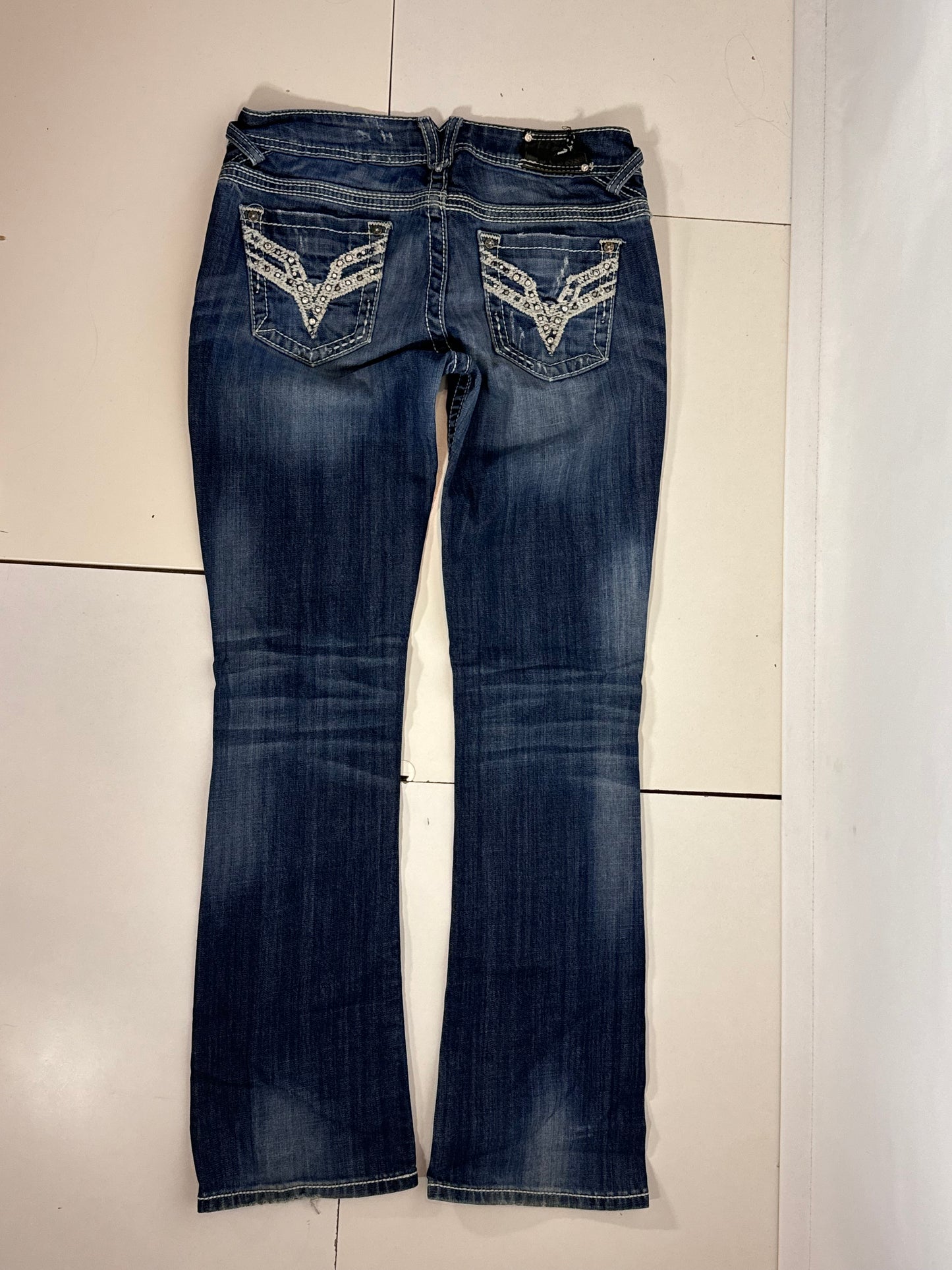 Lågmidjade jeans stl: S