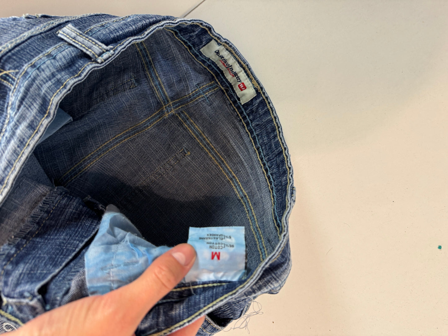 Lågmidjade jeans stl: S