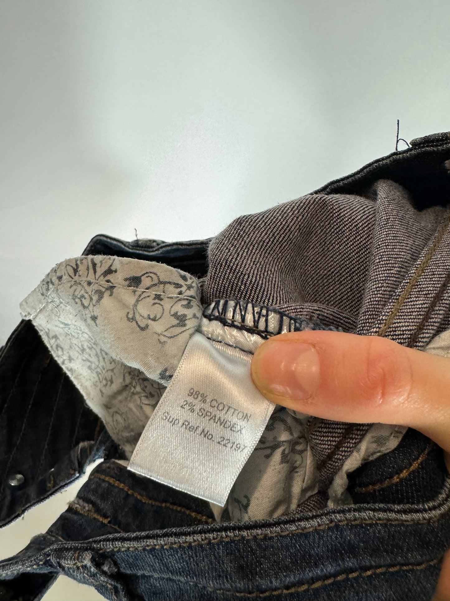 Lågmidjade jeans stl: XXS