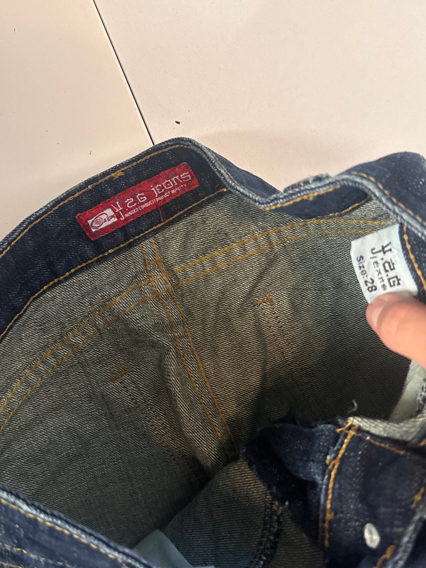 Lågmidjade jeans stl: XXS