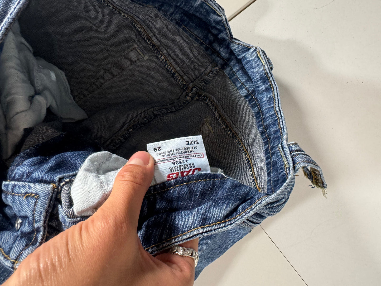 Lågmidjade jeans stl: XS