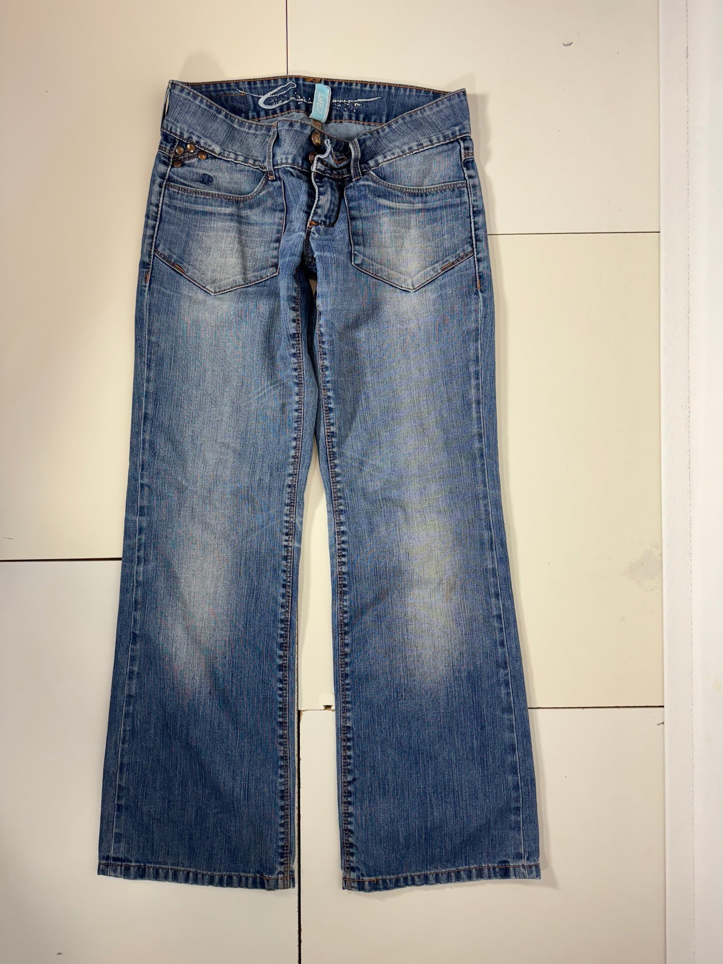 Lågmidjade jeans stl: S
