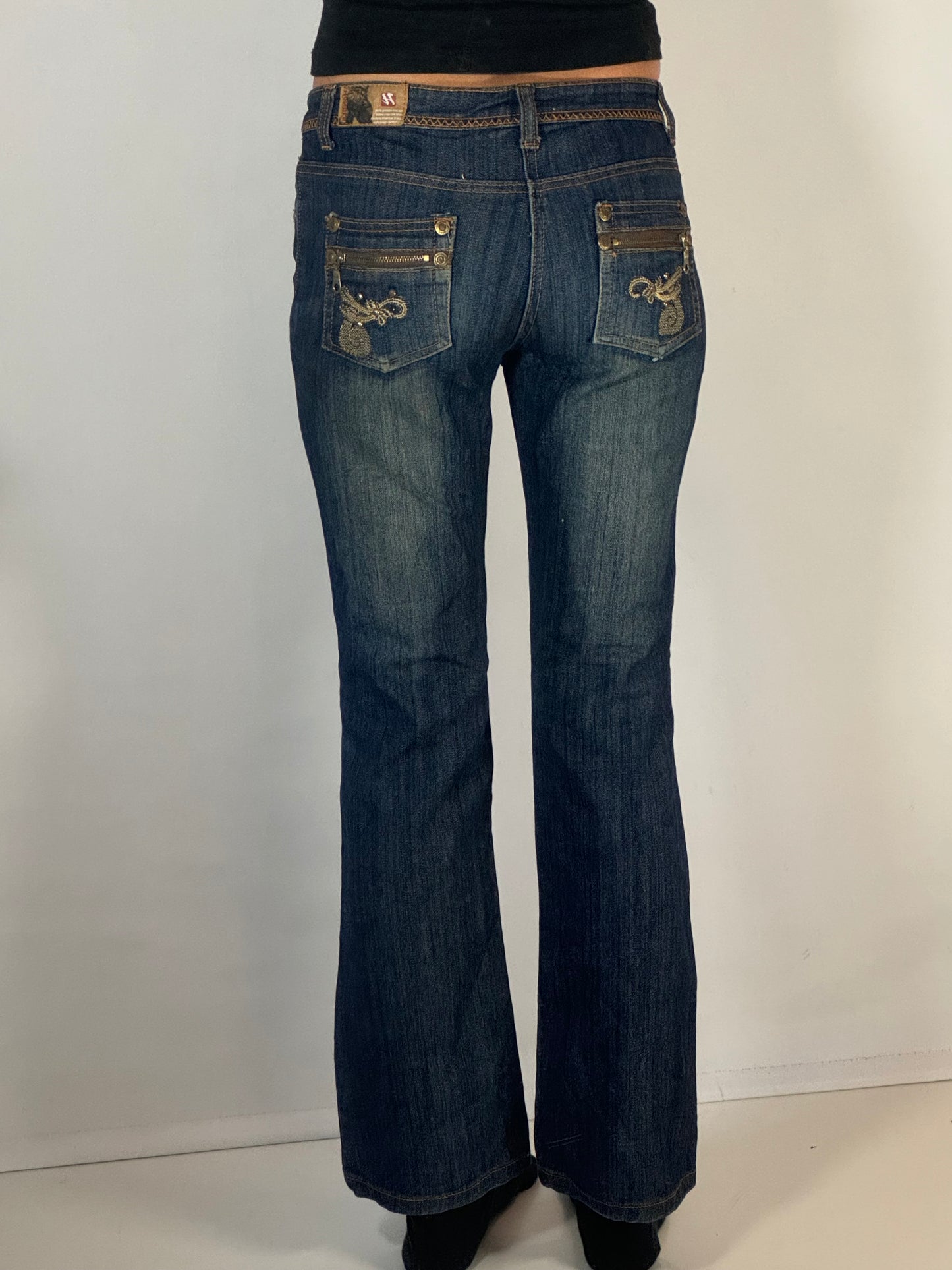 Lågmidjade jeans stl: XS