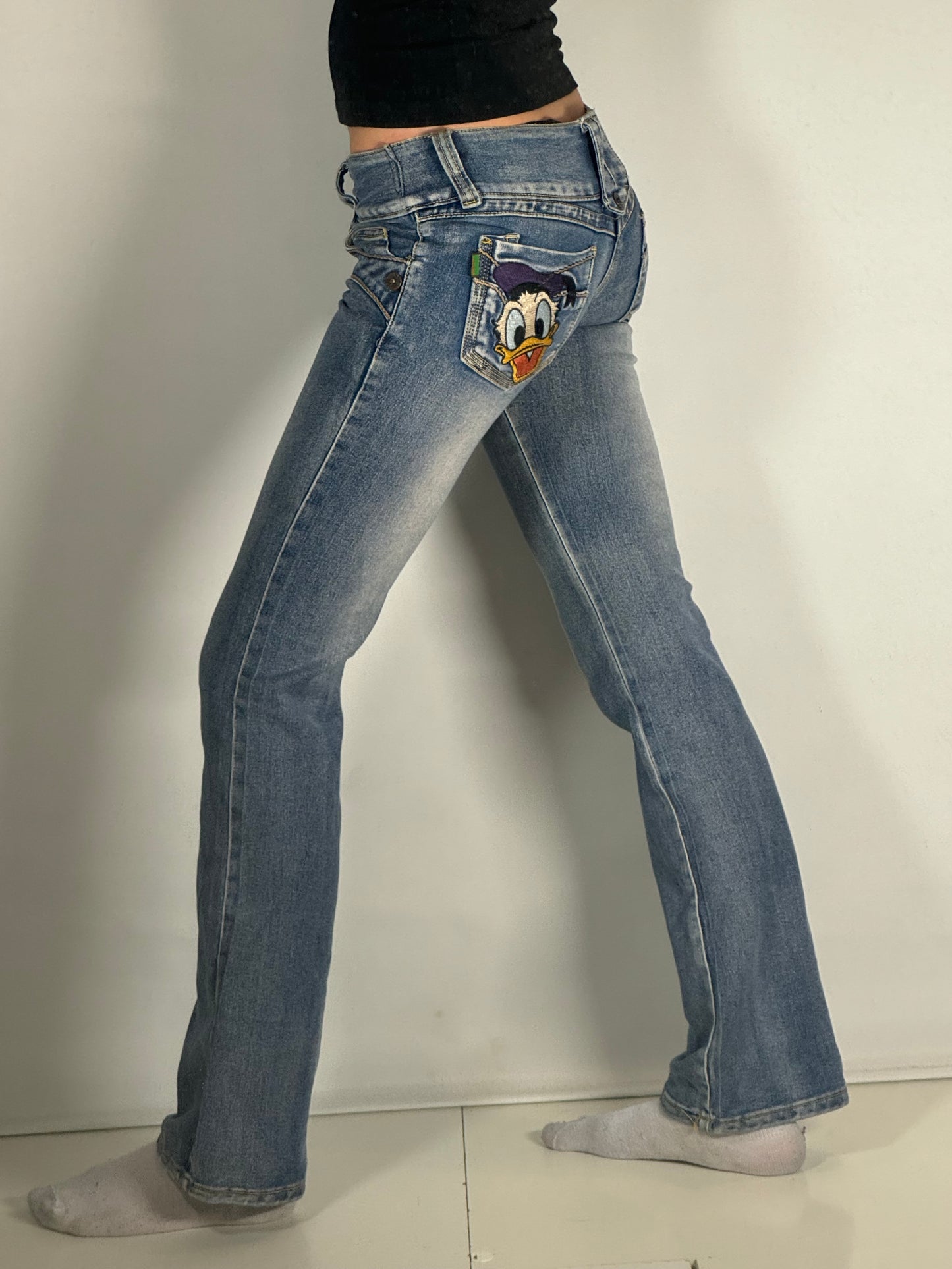 Lågmidjade jeans stl: XXS