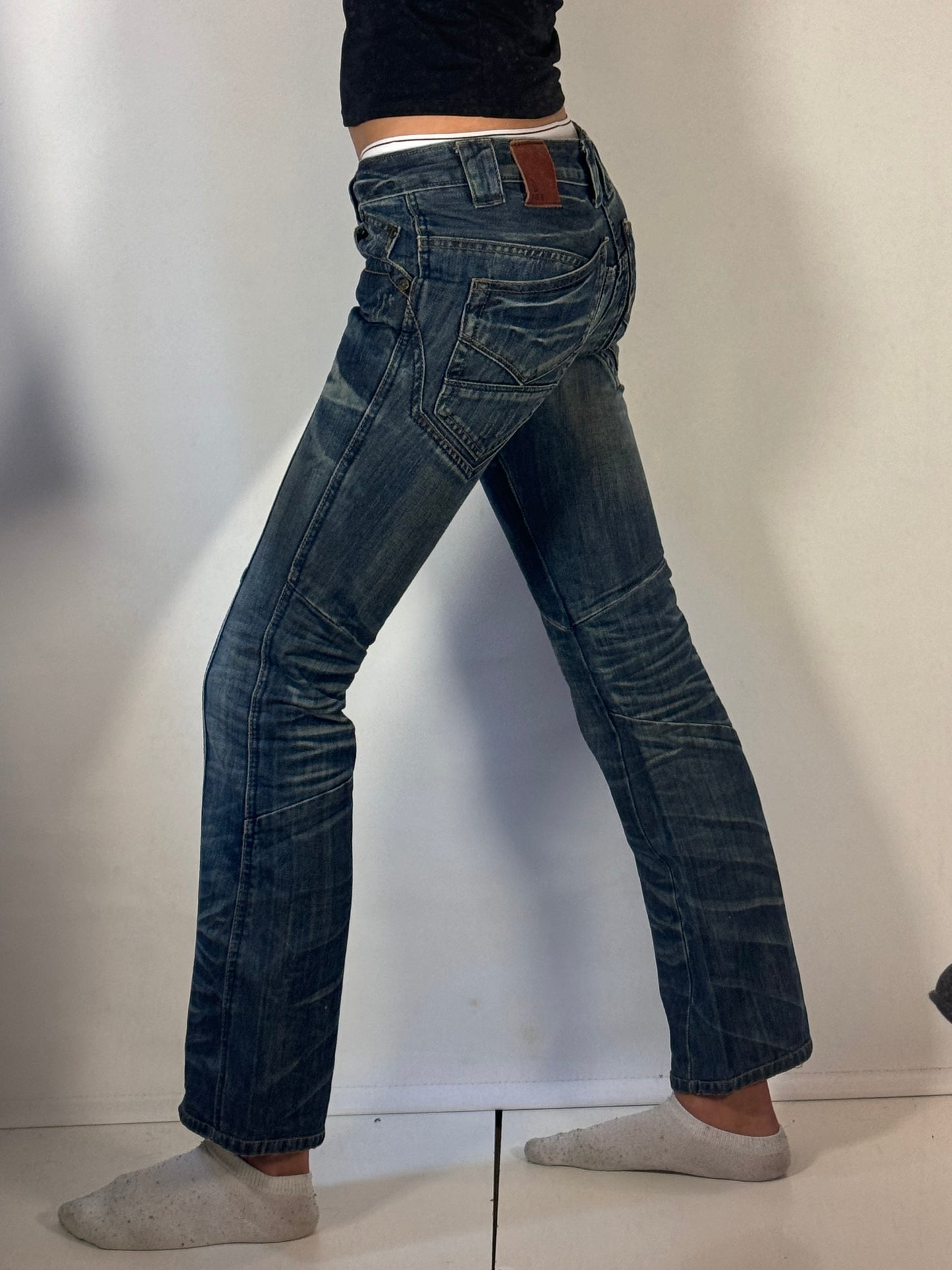 Lågmidjade jeans stl: XS