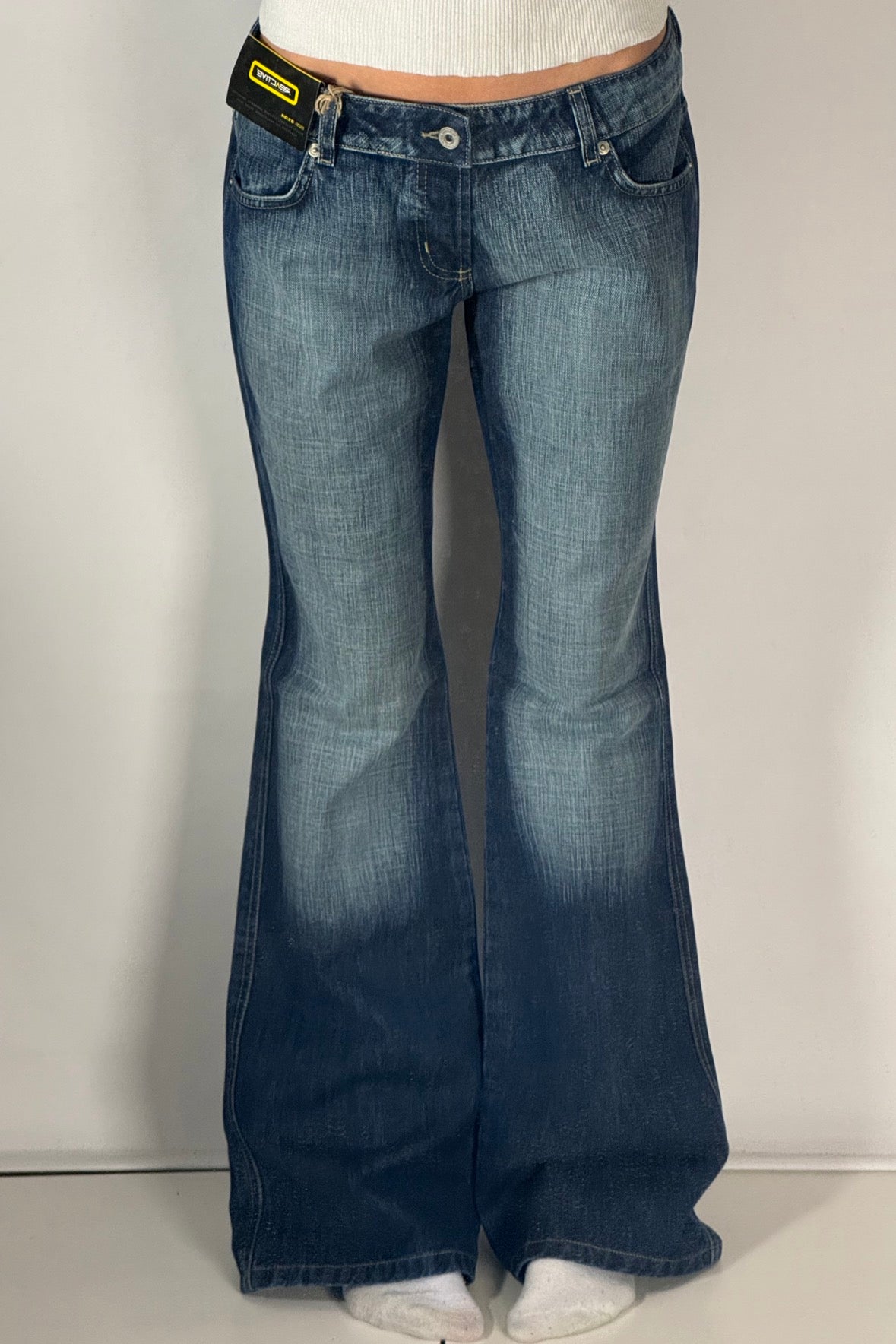 Lågmidjade jeans stl: S (W31/L34)