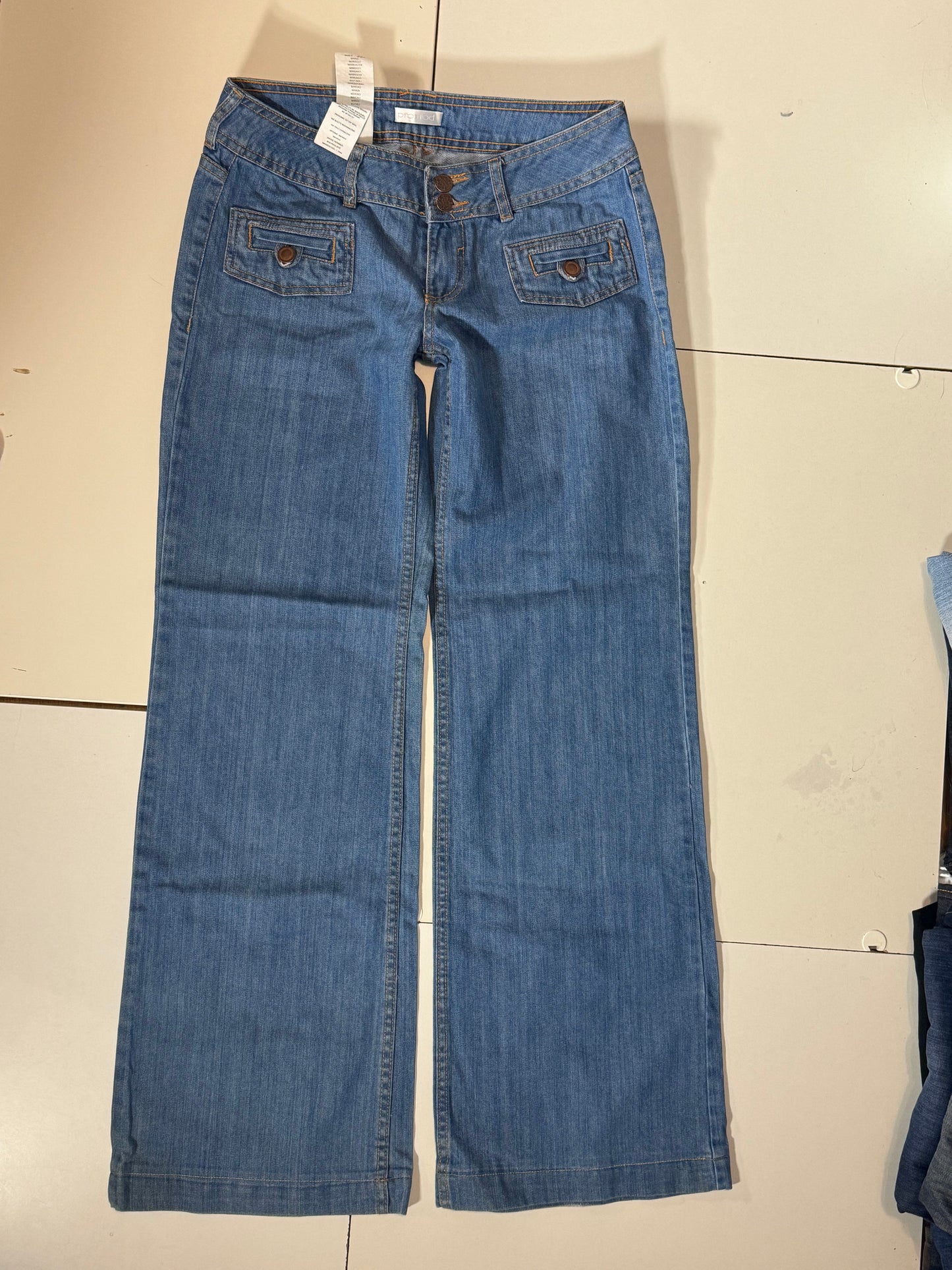 Lågmidjade jeans stl: S