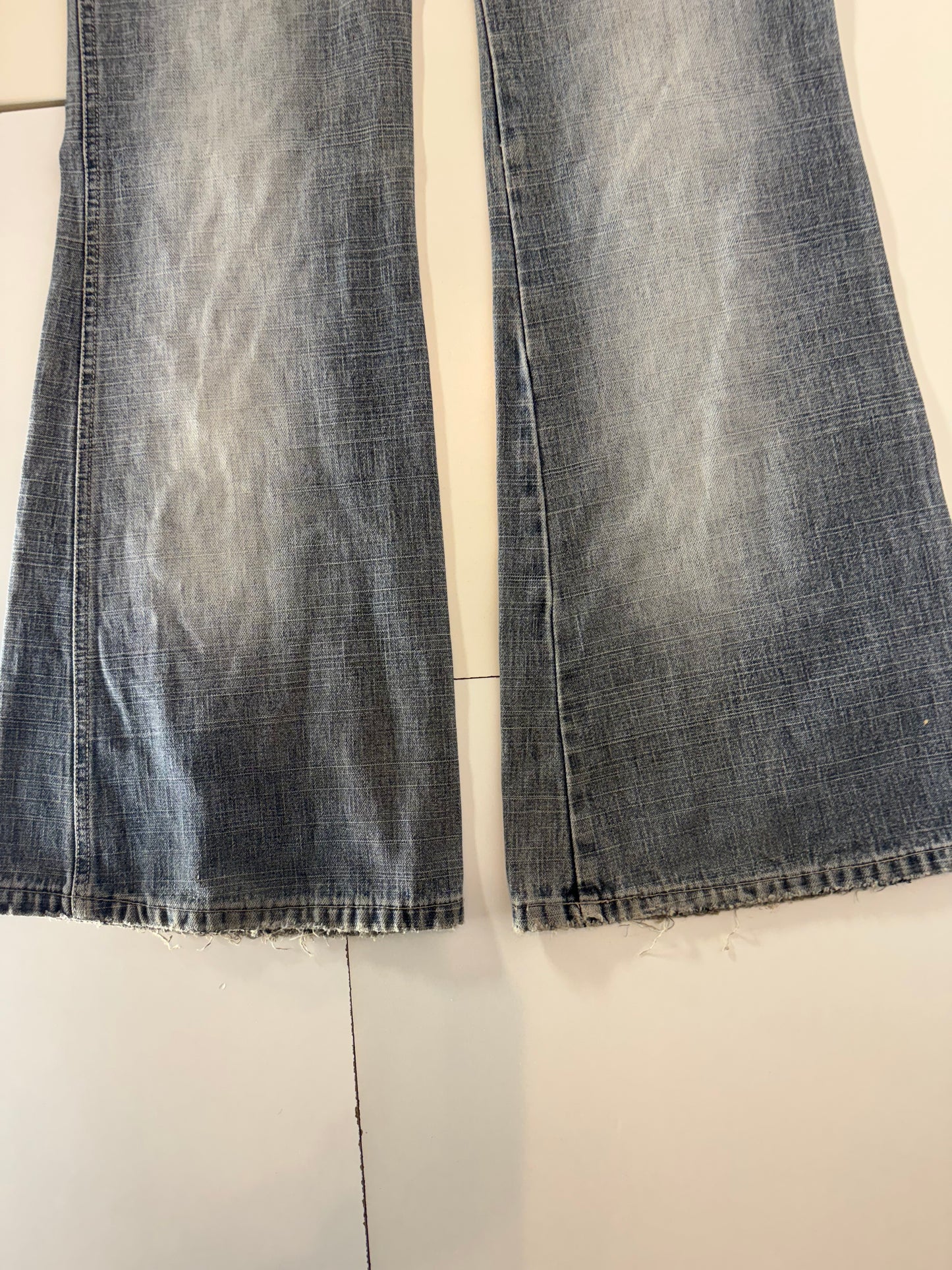 Lågmidjade jeans–stl: XS