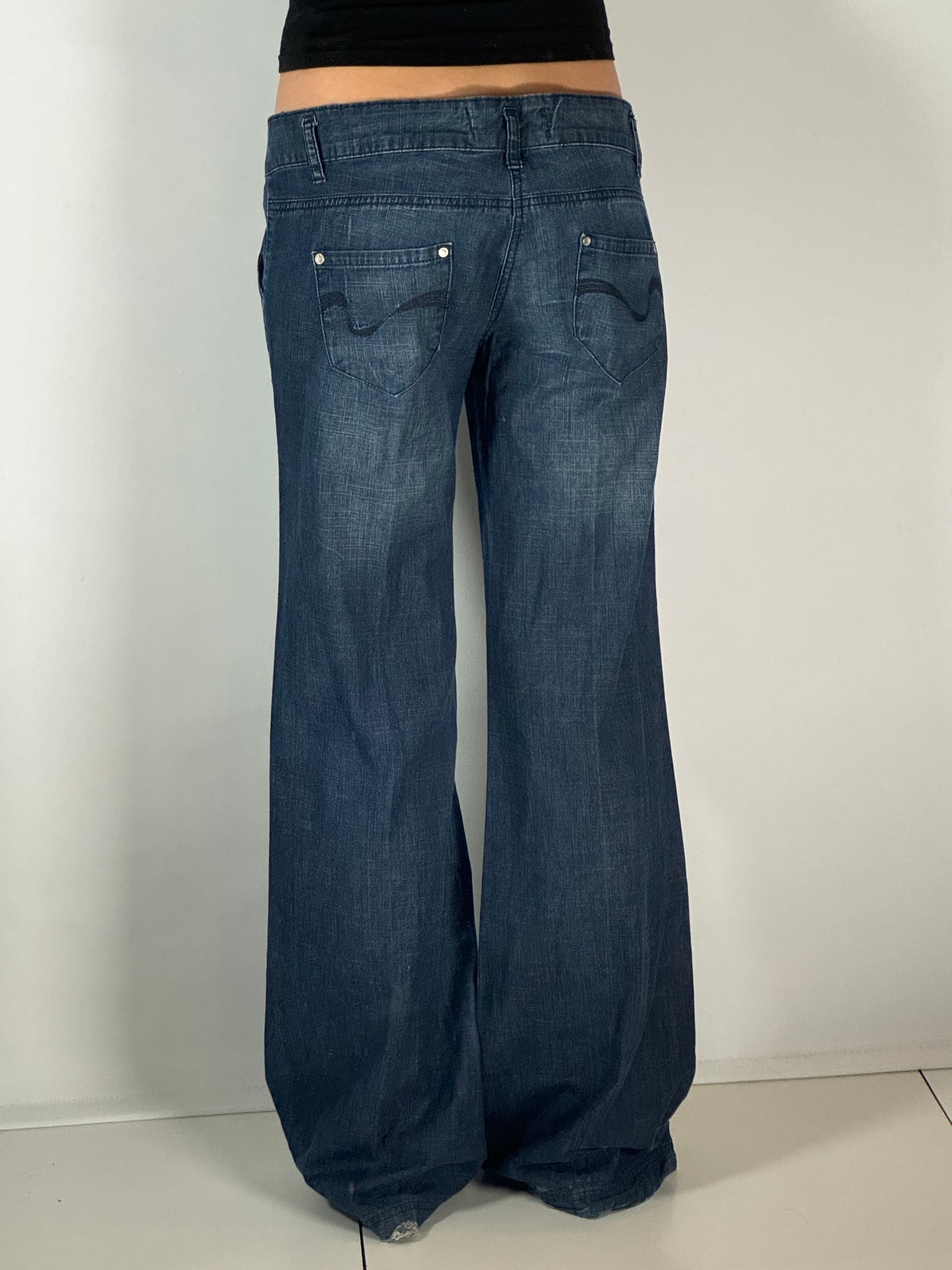 Lågmidjade jeans stl: M