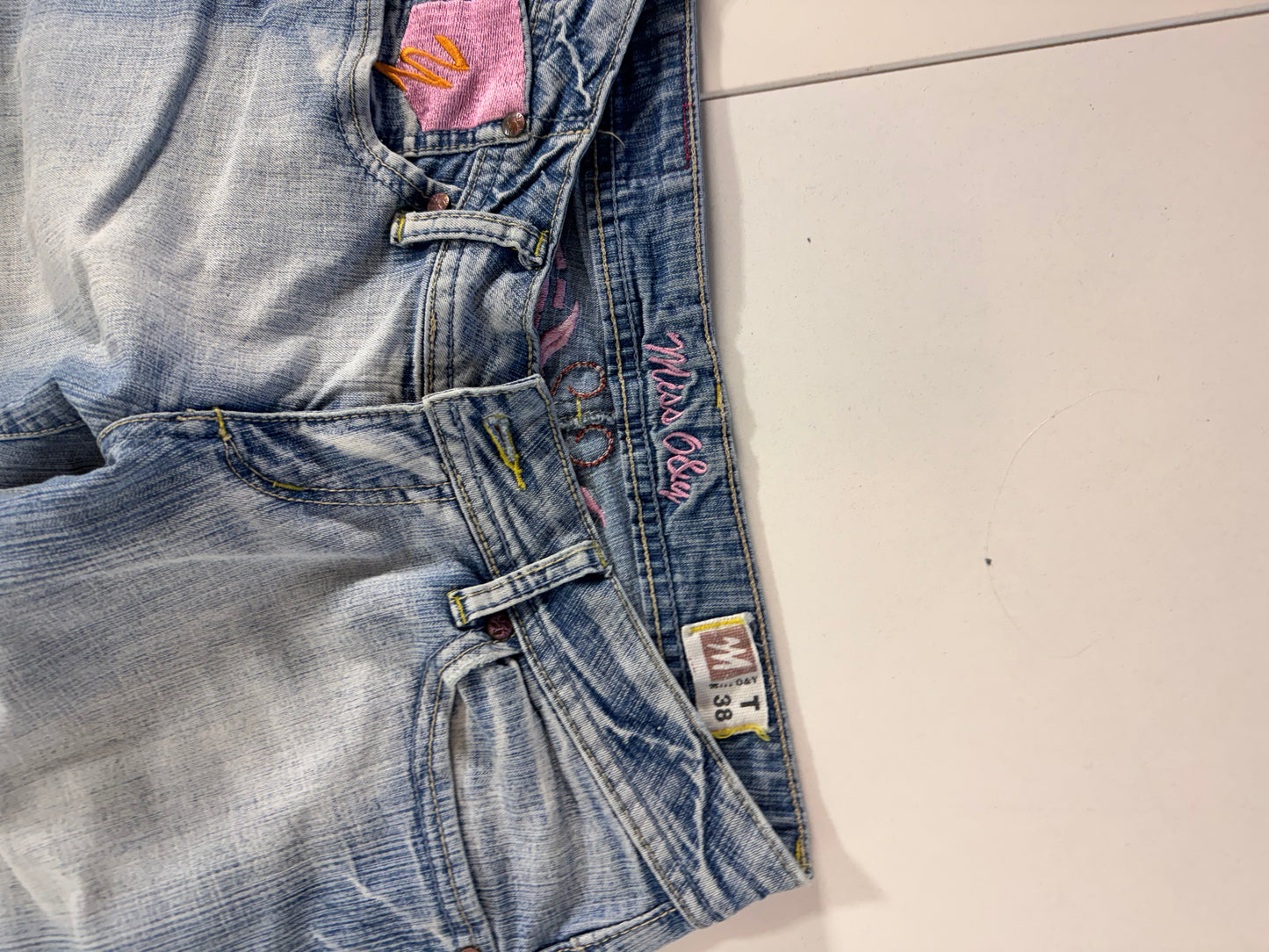 Lågmidjade jeans stl: XS