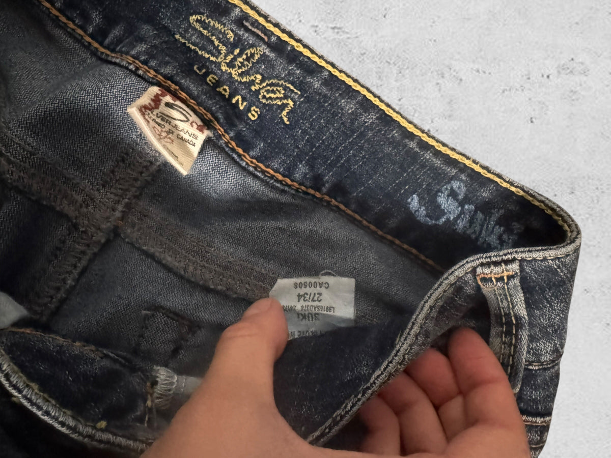 Lågmidjade jeans stl: XS