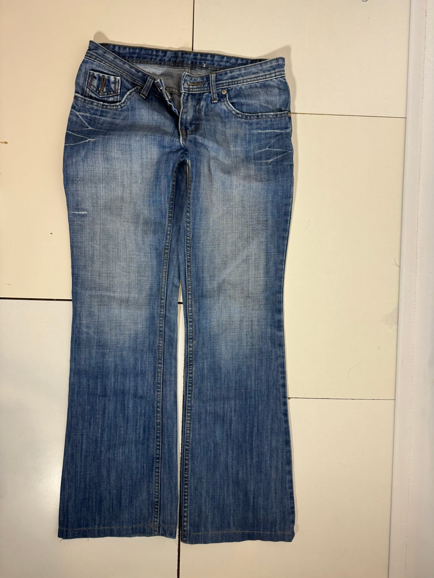 Lågmidjade jeans stl: S