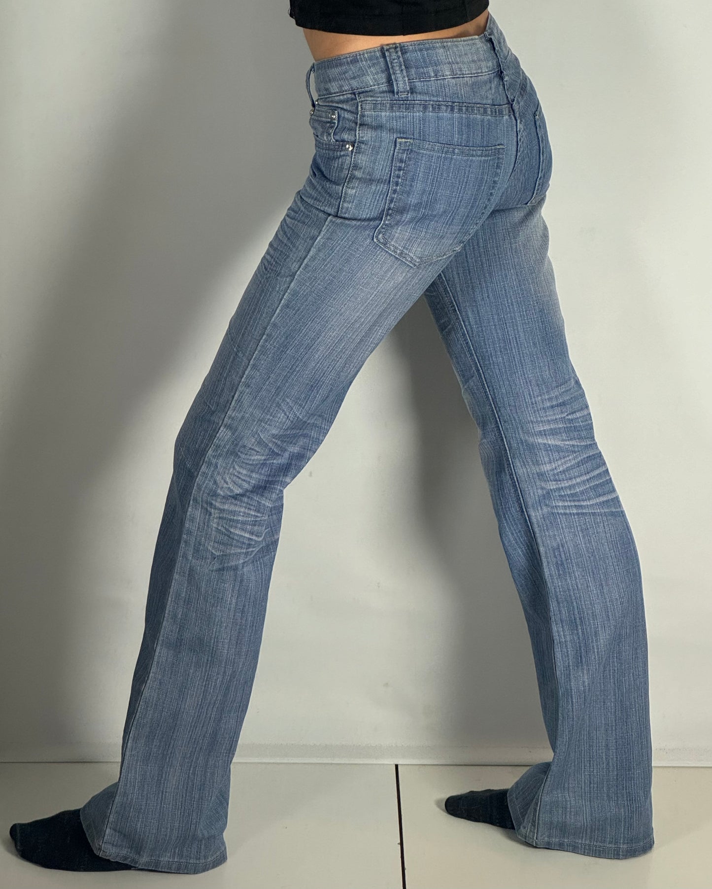 Lågmidjade jeans stl: XS