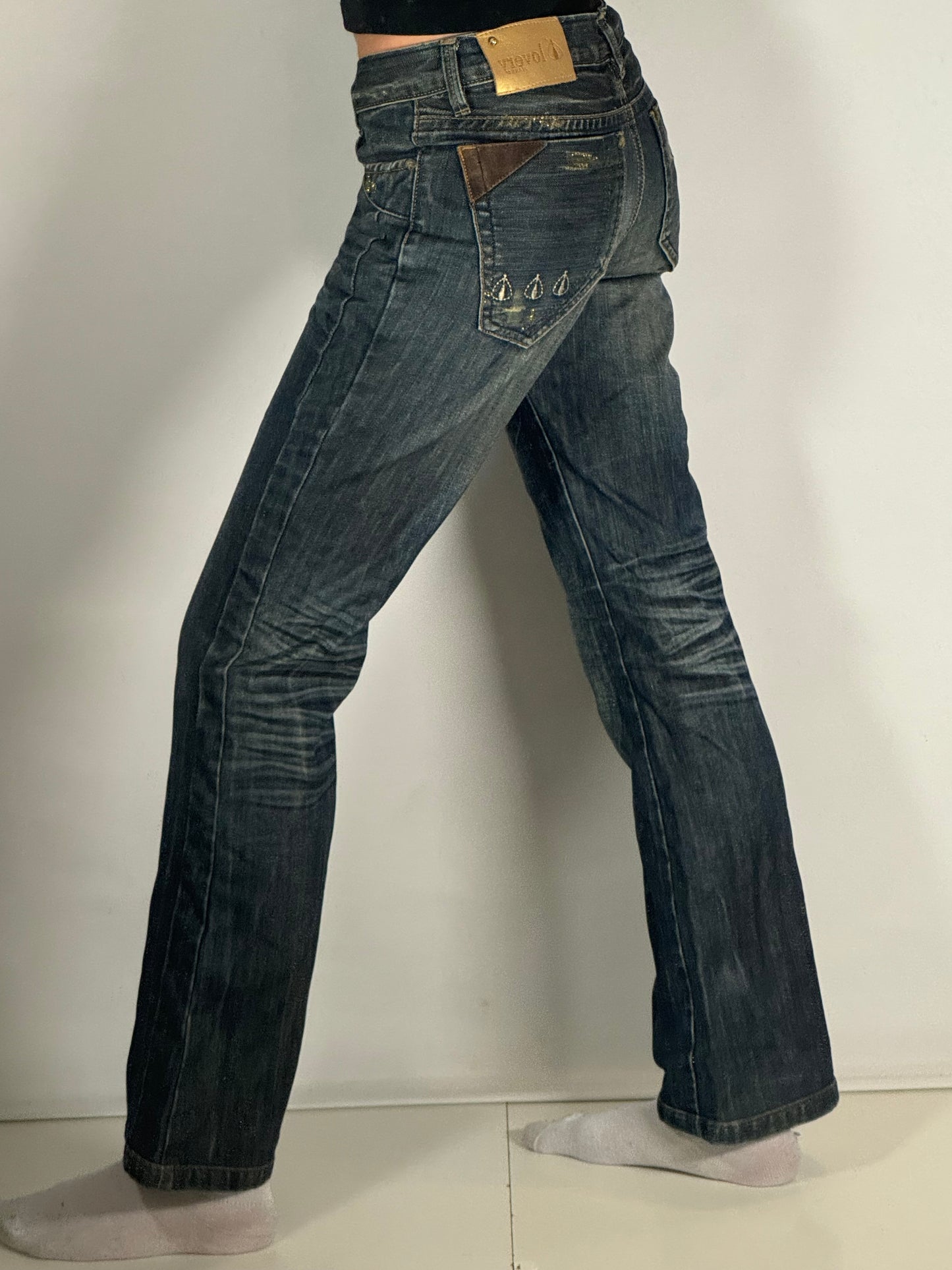 Lågmidjade jeans stl: XS