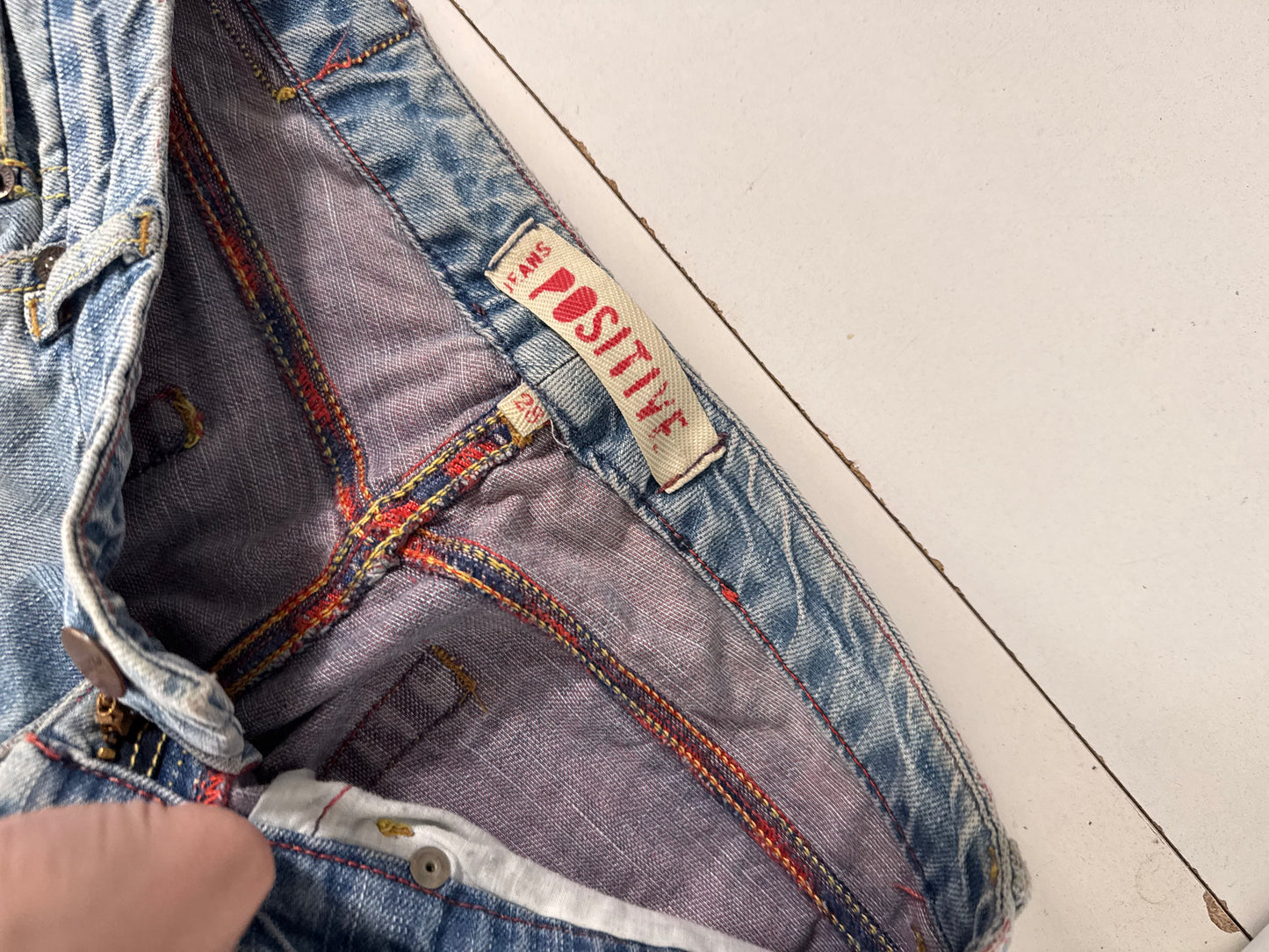 Lågmidjade jeans stl: XS/S