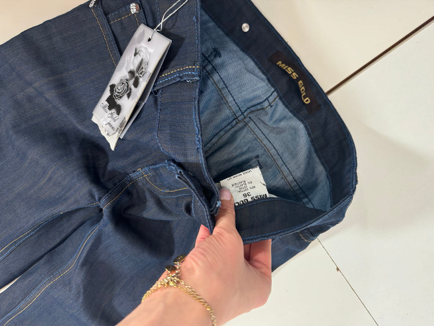 Lågmidjade jeans stl: XS
