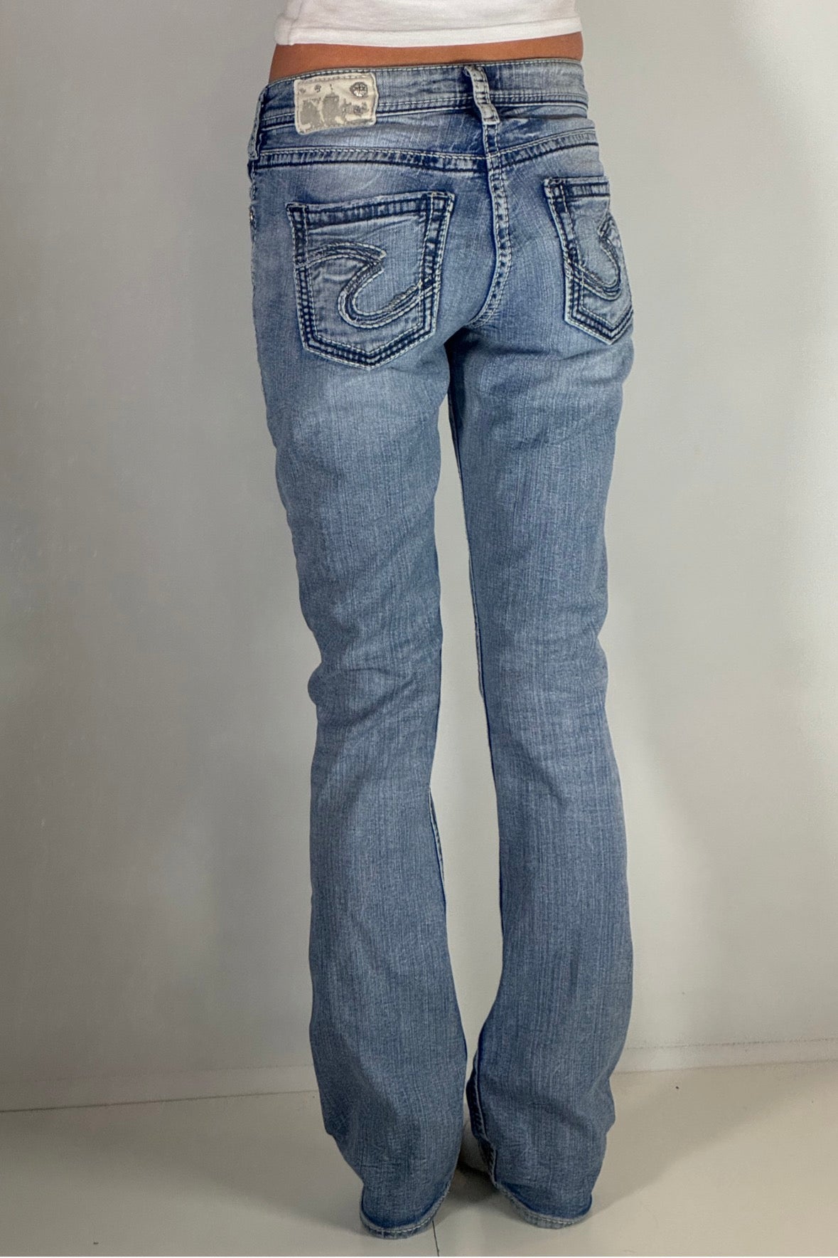 Lågmidjade jeans stl: XS