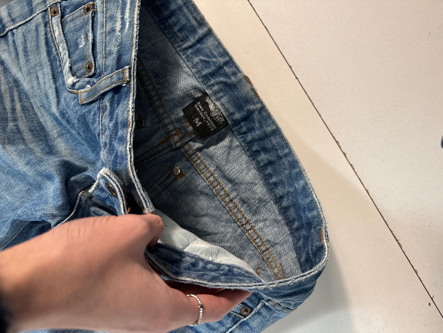 Lavtaljede jeans str: XS